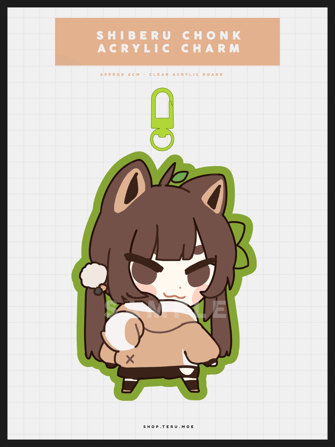 Chonk Shiberu Acrylic Charm product image (1)
