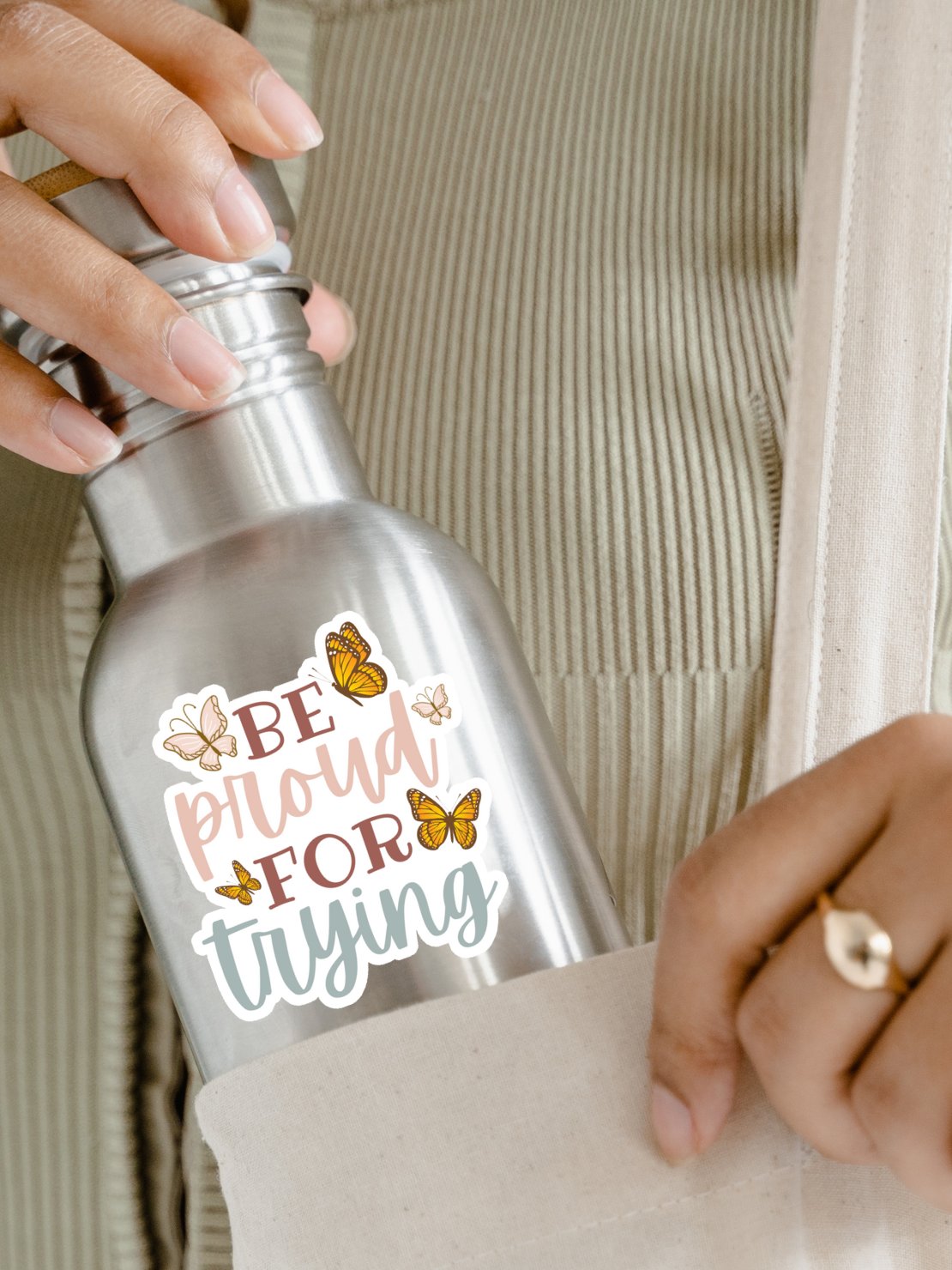 Be Proud for Trying Sticker product image (1)