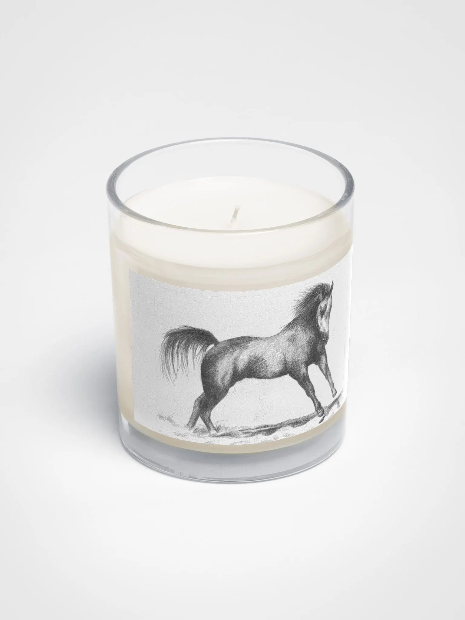 horse cantering candle product image (2)