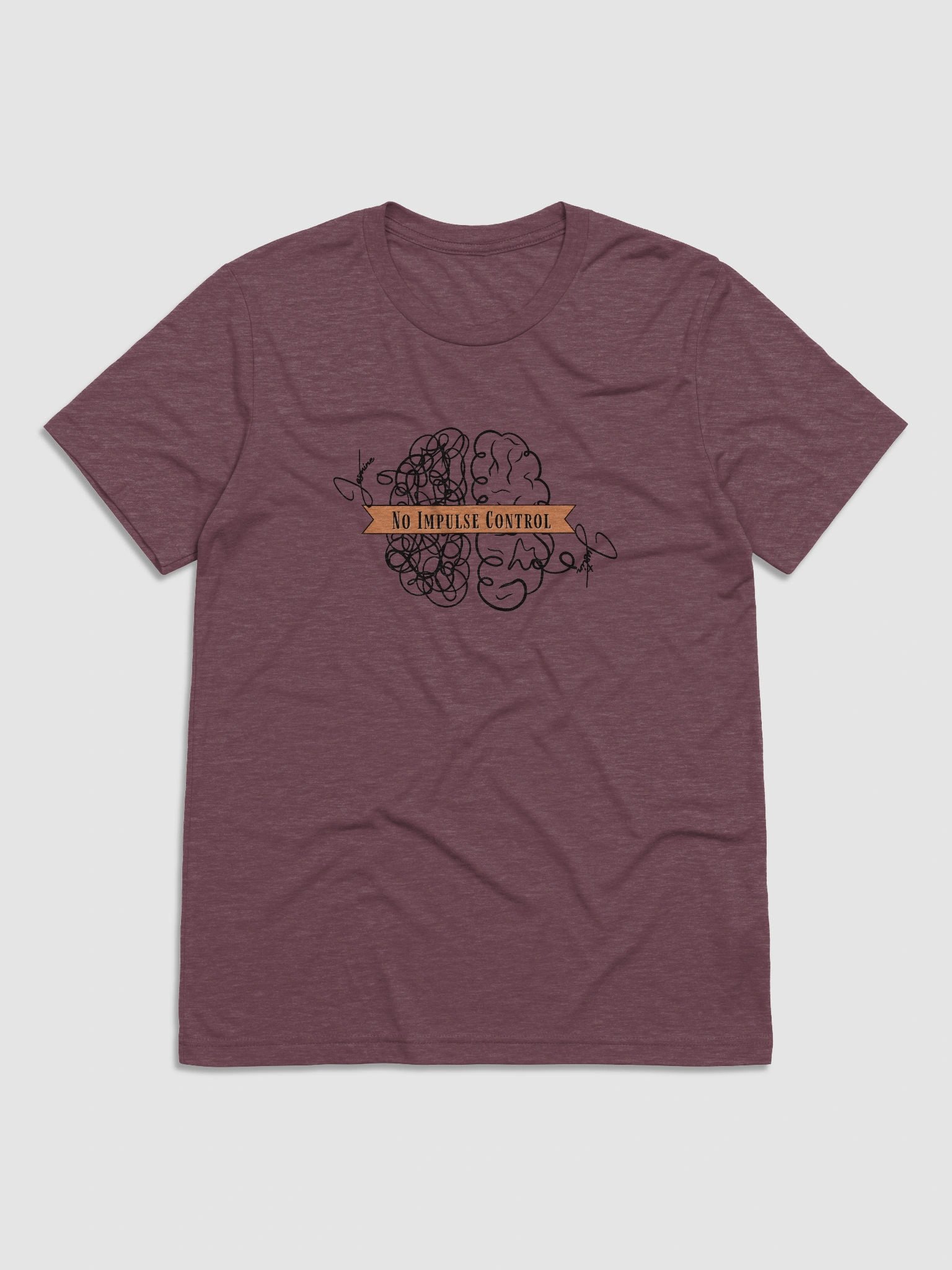 No Impulse Control Banner Tee product image (2)