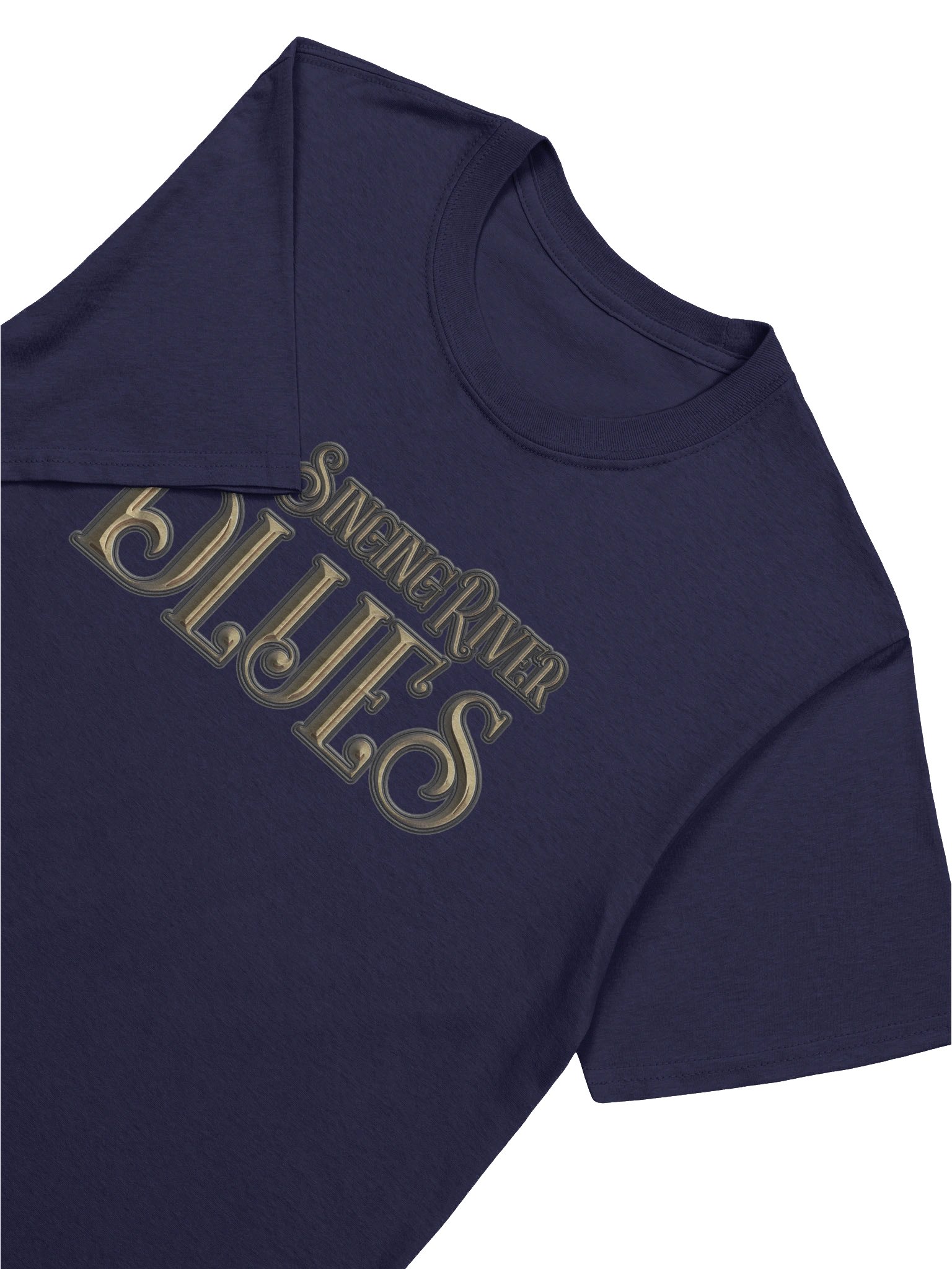Singing River Blues Vintage Typography Tee product image (7)