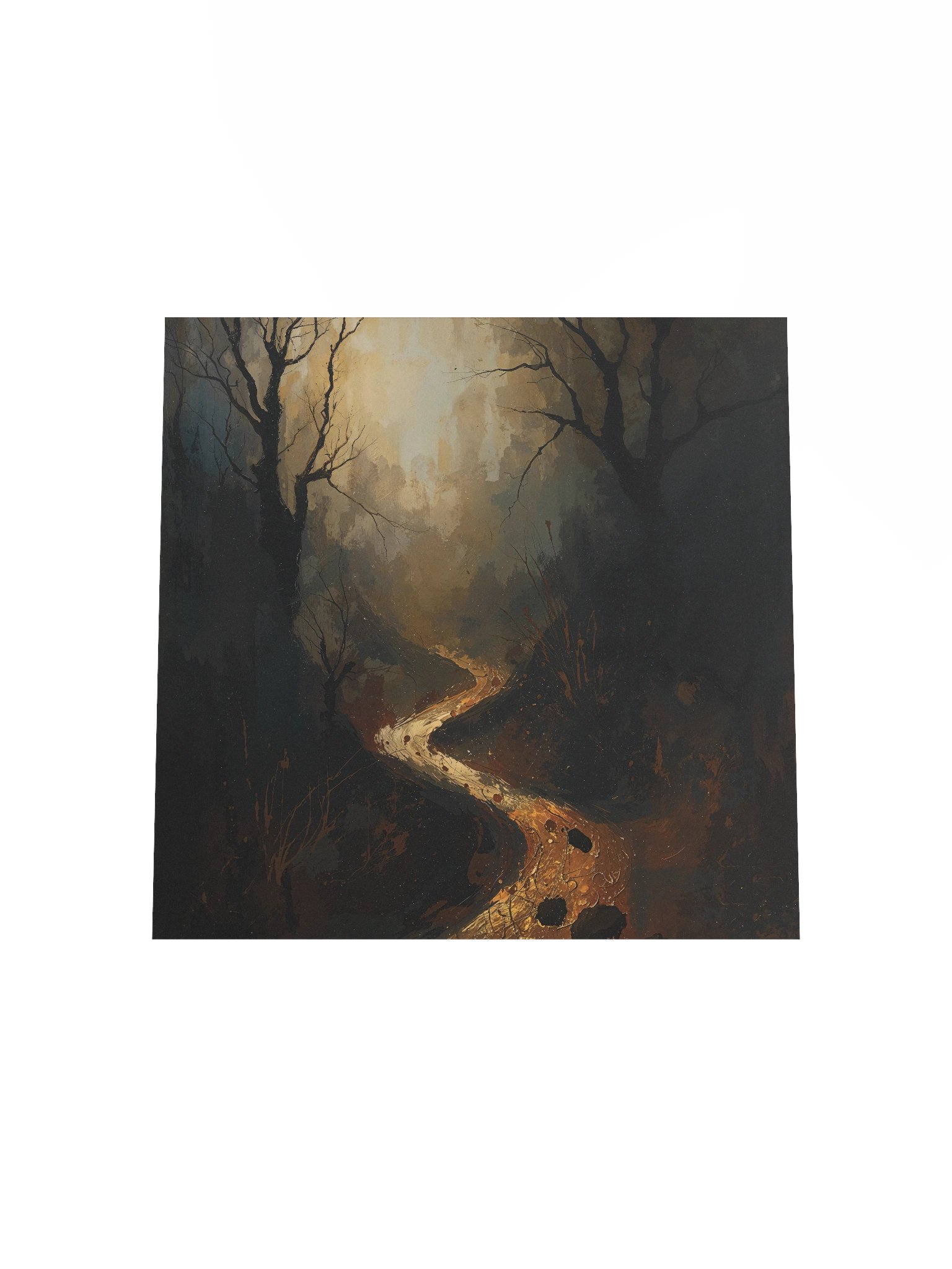 The Golden Path Matte Poster product image (17)