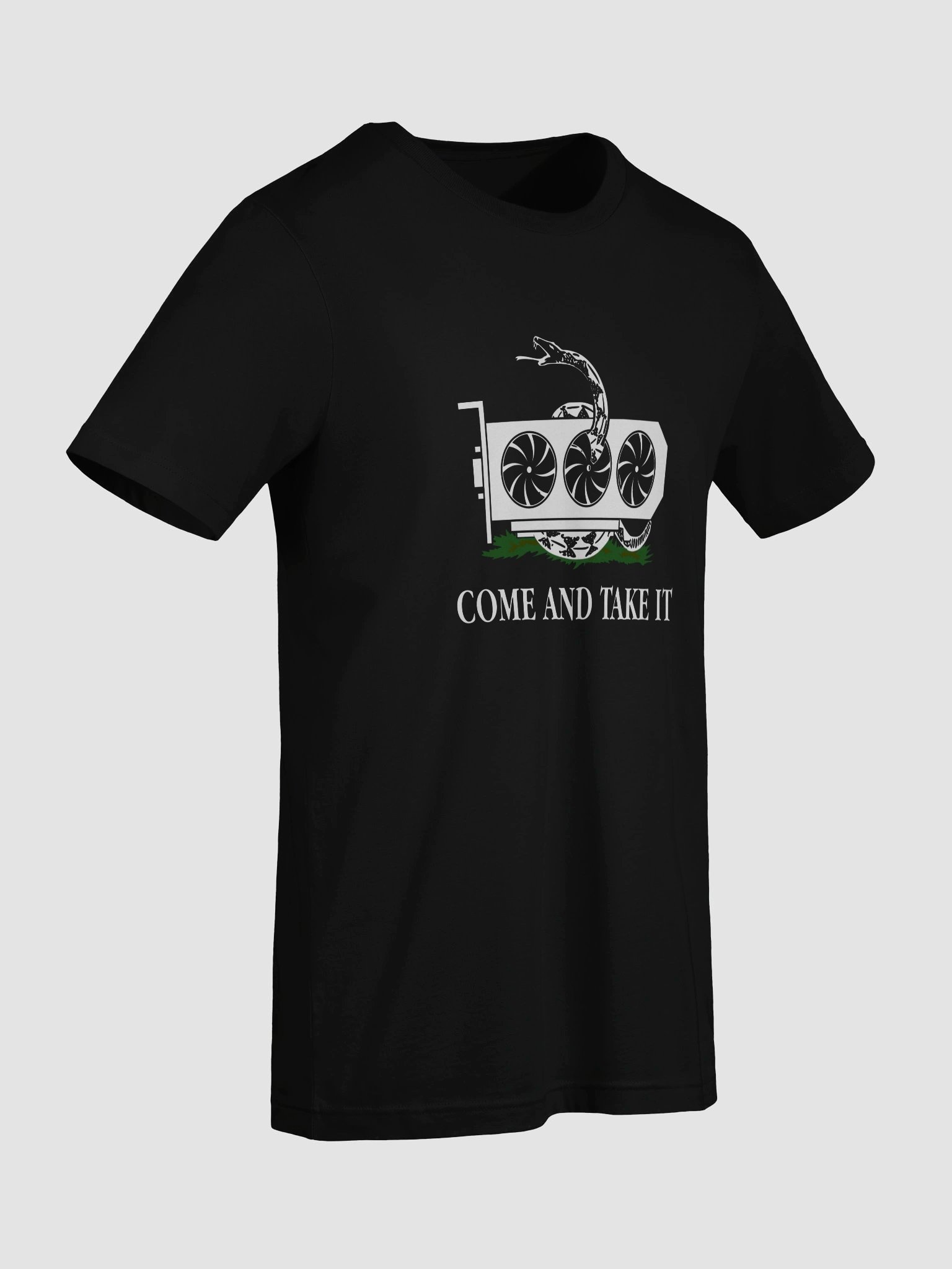 come and take it gpu t-shirt black (100% cotton) product image (7)