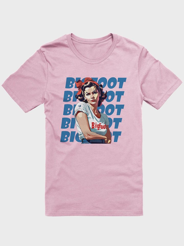 Bigfoot Girl Soft Tee Top | Women T-Shirt (Lightweight) product image (2)