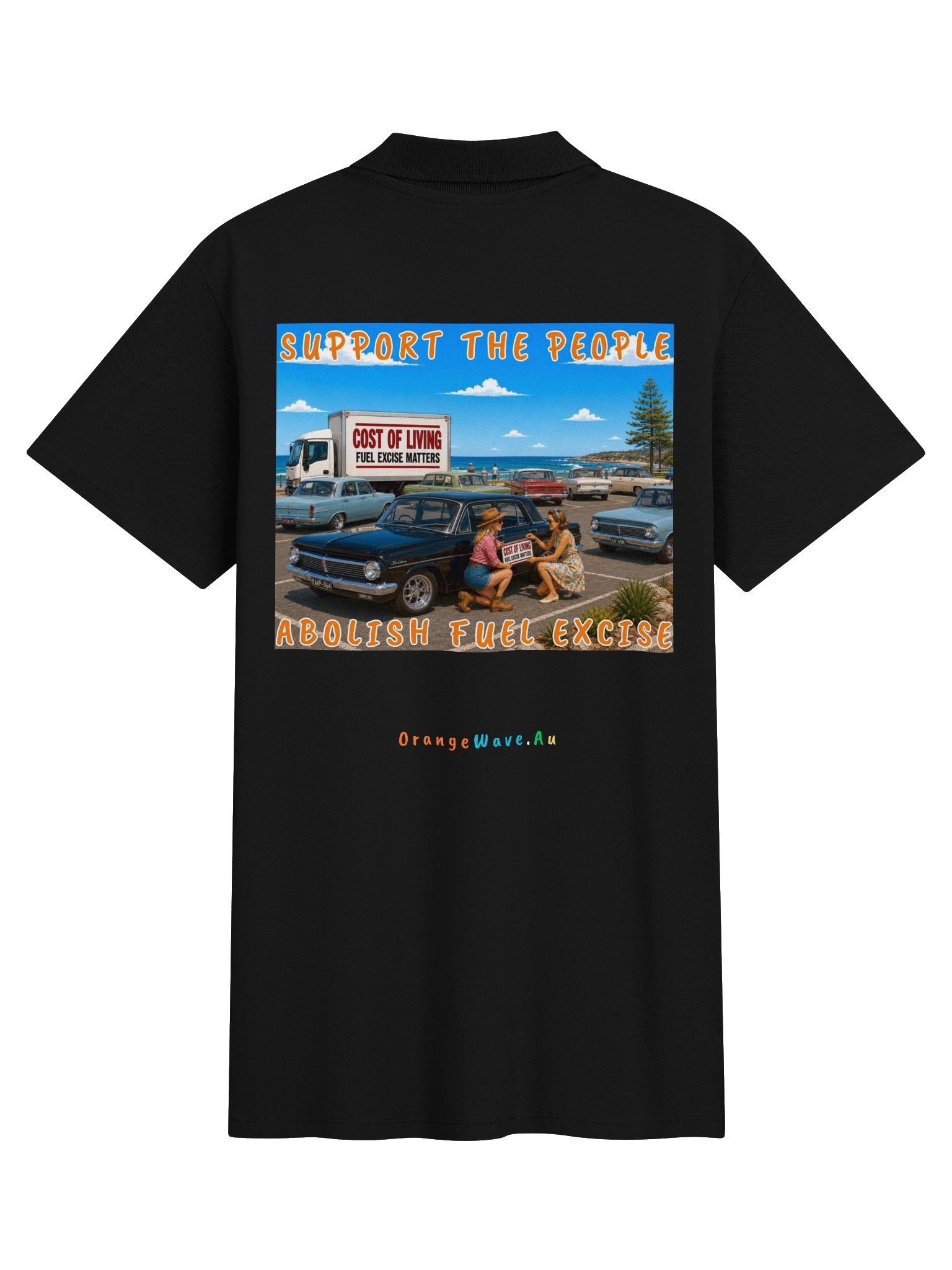 Support the People Abolish Fuel Excise Polo product image (2)