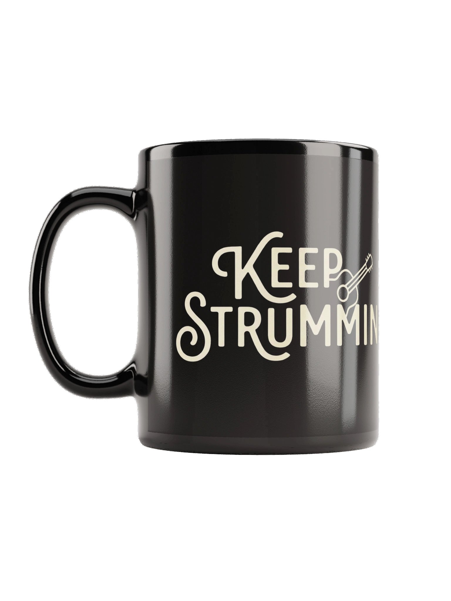 Keep Strumming Guitar Mug product image (1)