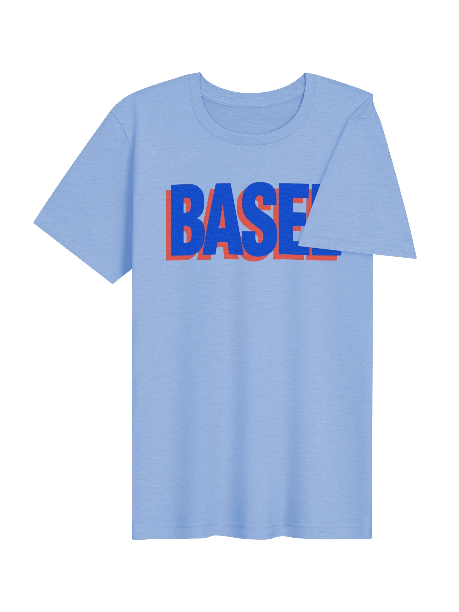 BASEL Blue Shadow Tee product image (4)