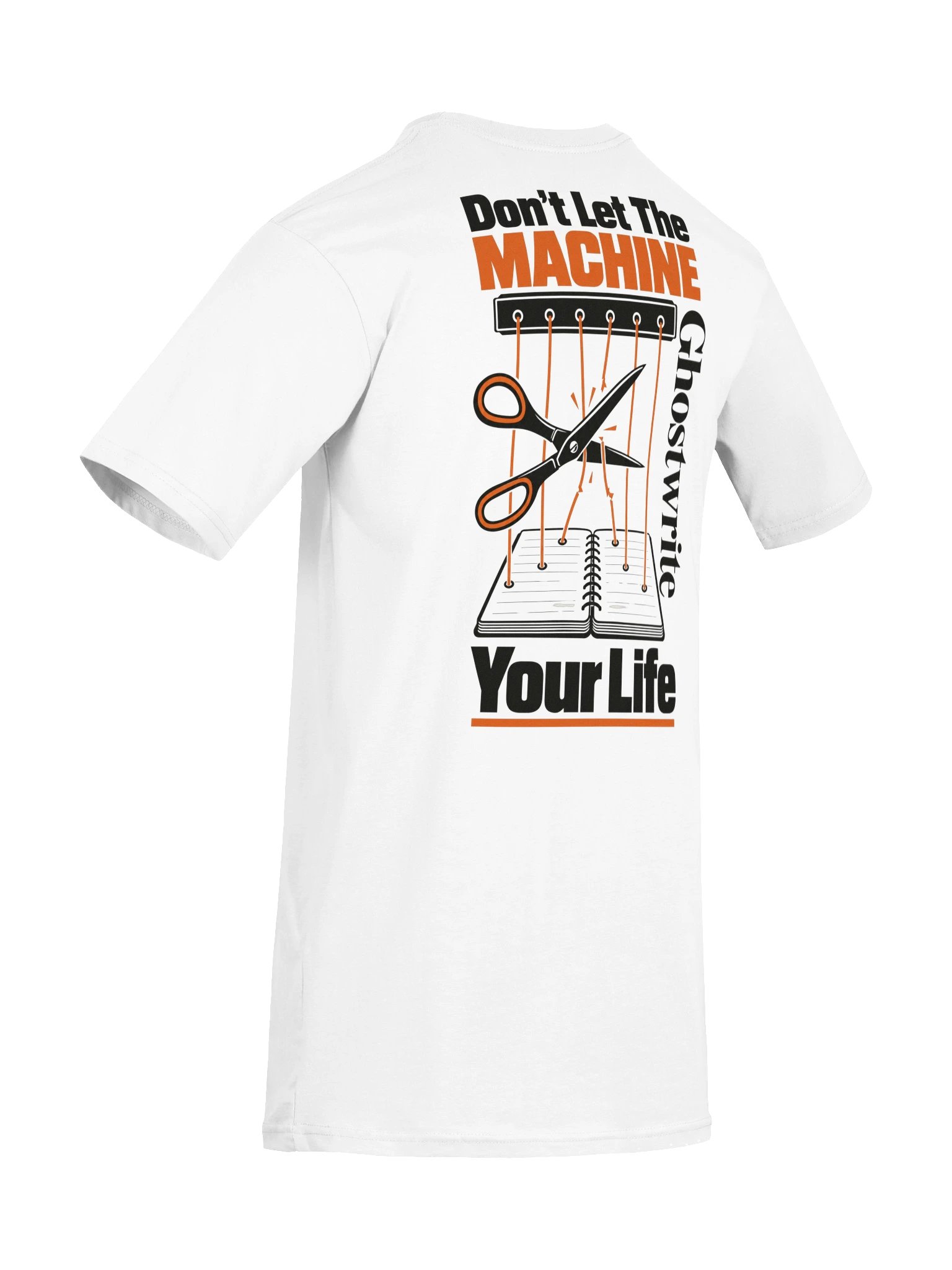 Don't Let the Machine Ghostwrite Your Life: Cut Strings | Heavyweight Tee product image (45)