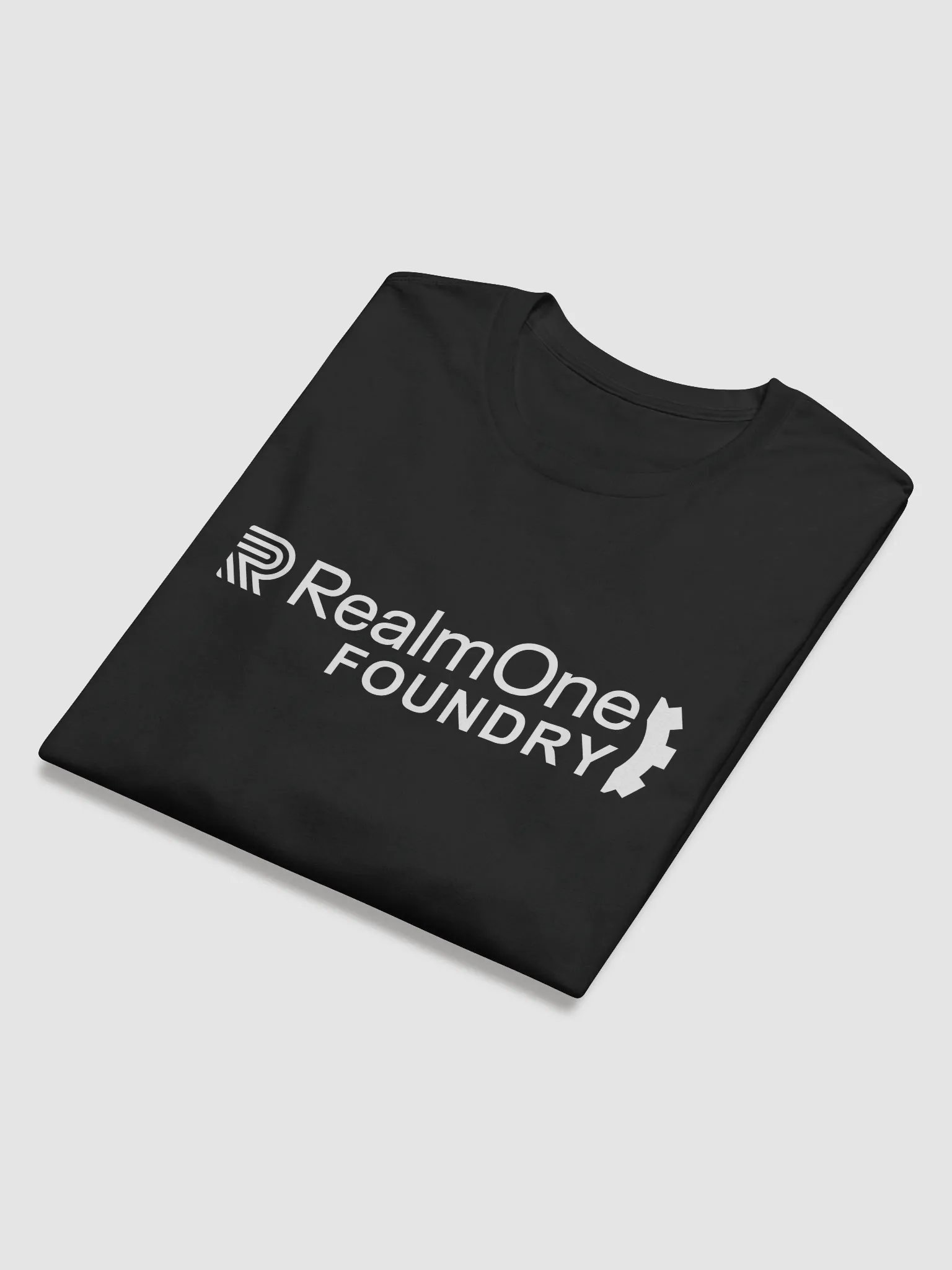 RO Next Level Unisex Foundry Logo Long Sleeve Tee [All White Logo] product image (12)