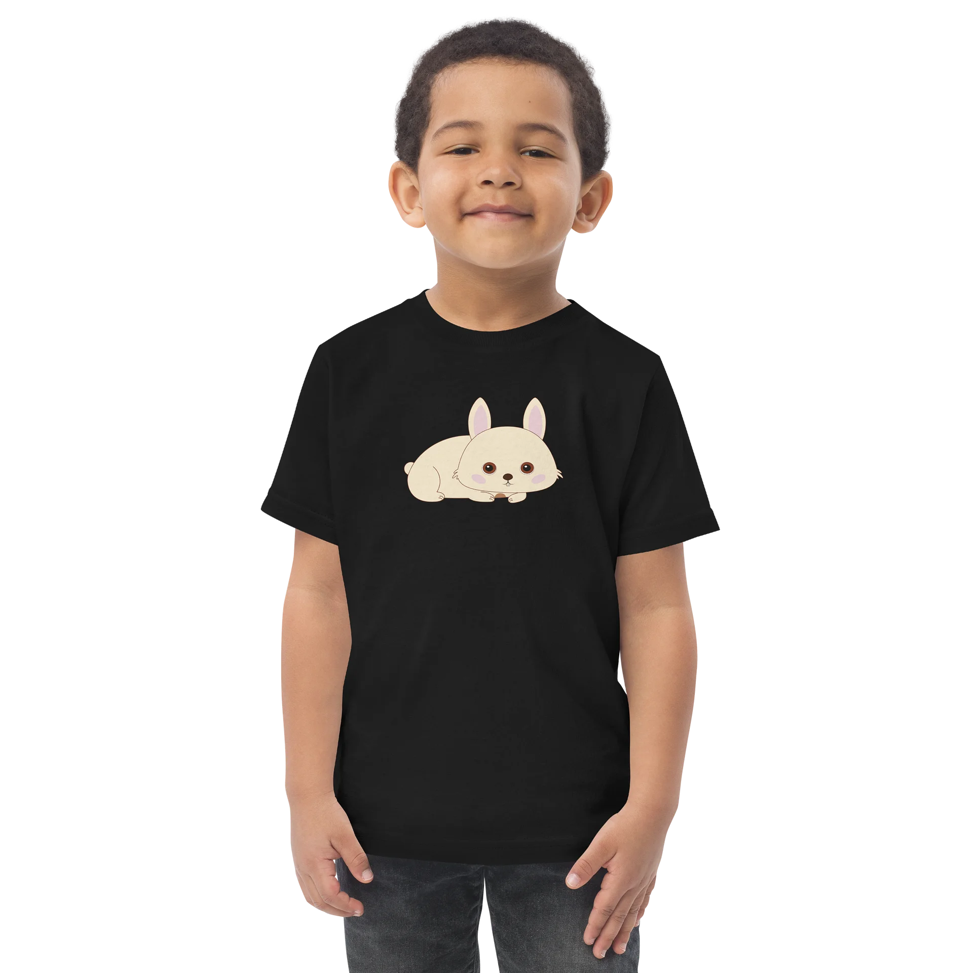 Woodland Animals Bunny Toddler Jersey T-Shirt product image (1)
