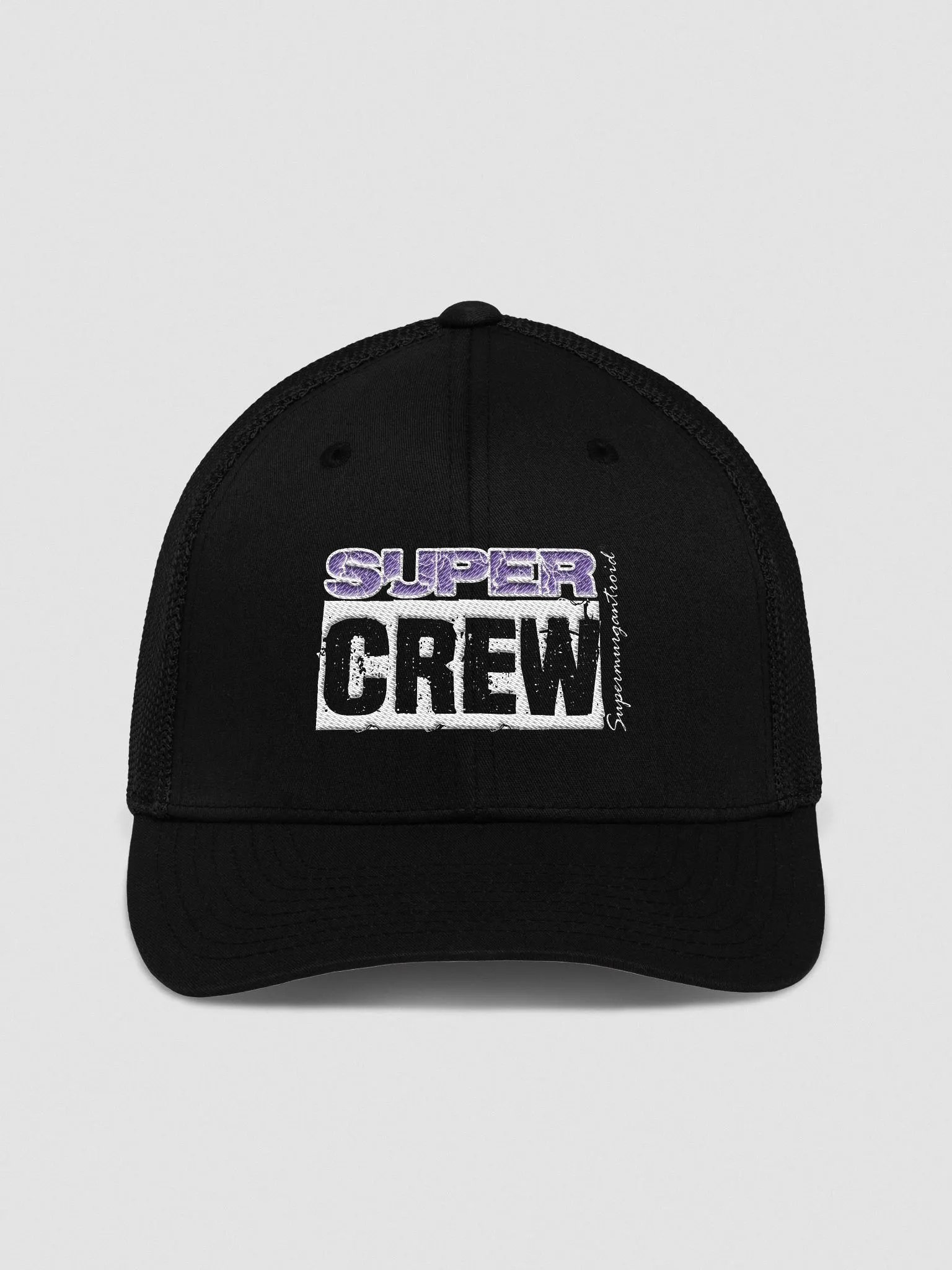 Electrified Super Crew - Purple flex fit product image (1)