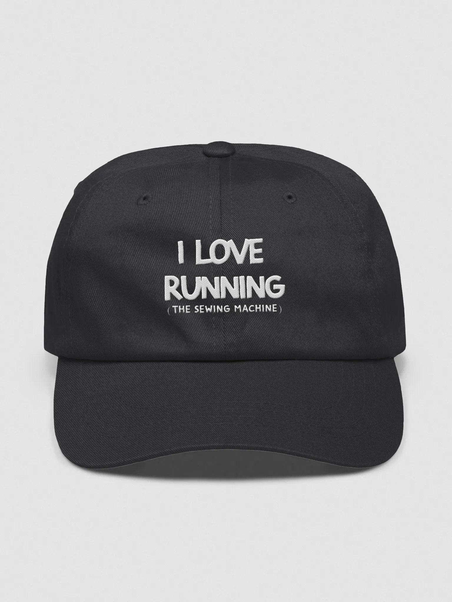 I Love Running The Sewing Machine Cap product image (1)