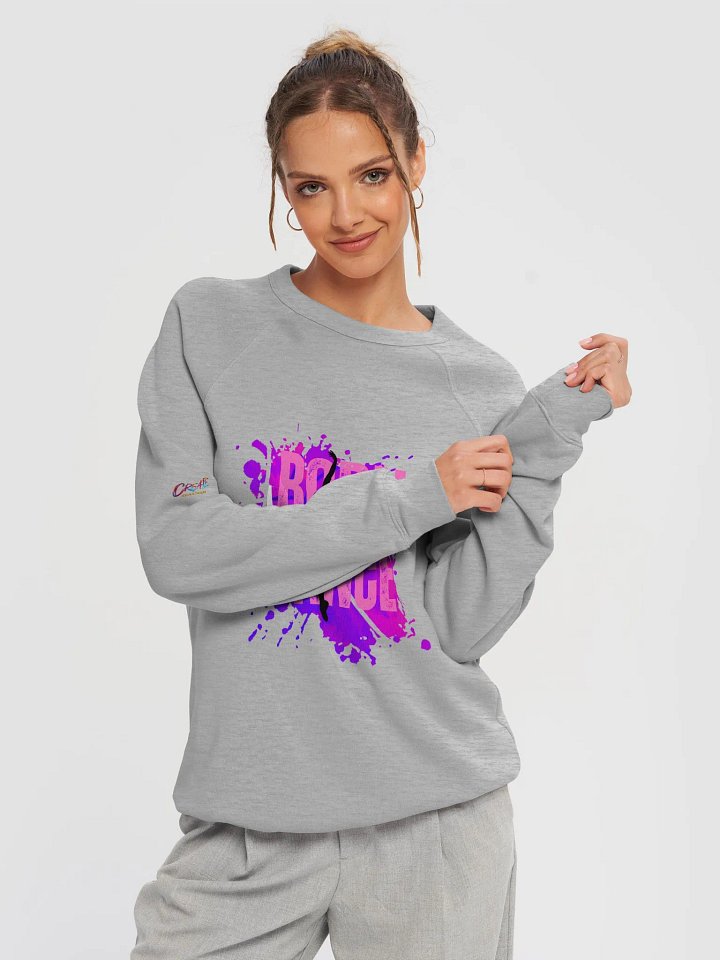 Born to Dance Her Silhouette Unisex Fleece Sweatshirt product image (1)