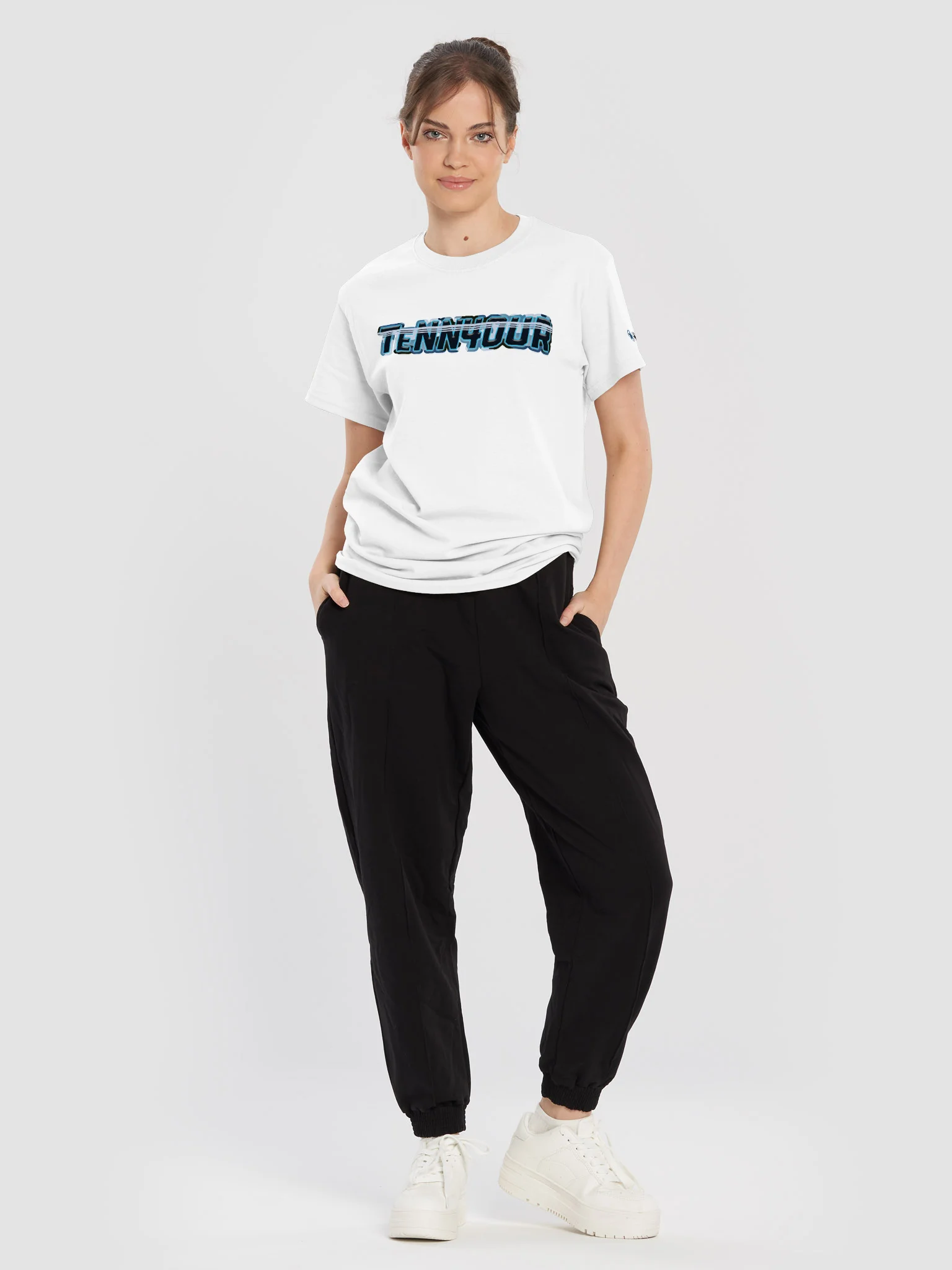 #TeNN4OURARMY T-Shirt - Blue & White product image (19)