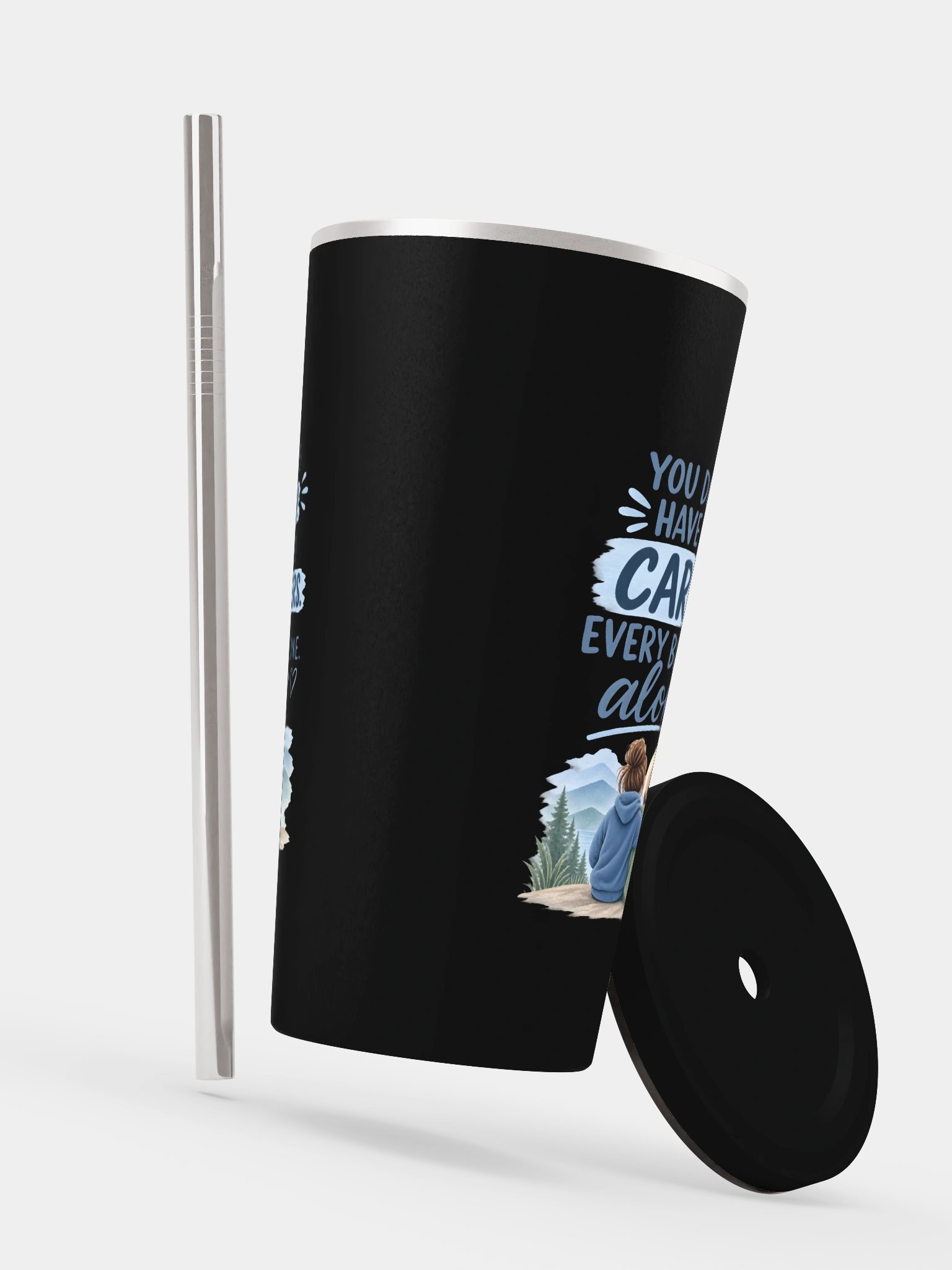 You Don't Have to Carry Every Burden Alone Tumbler product image (6)