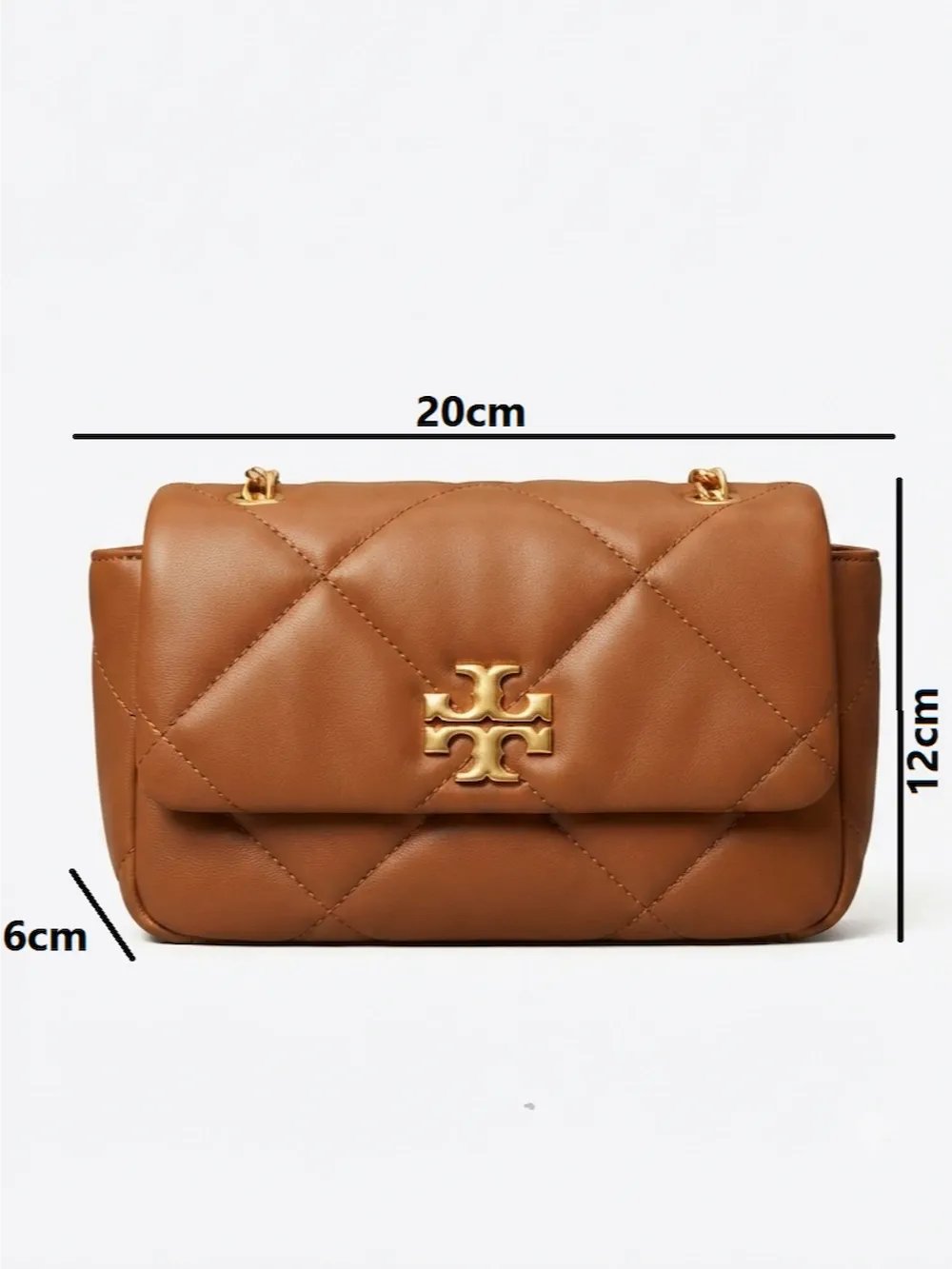 "Tory Burch"شنطة توري بورش هاي كوالتي درجة أولى - لون جملي فاخر product image (2)