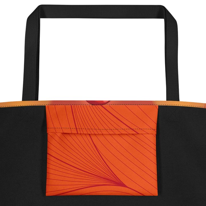 Large Tote Bag w/ Pocket-The Serious Bean Society product image (2)