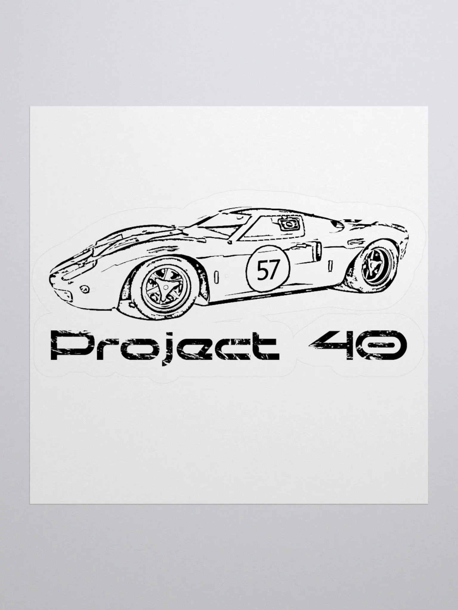 Project 40 - Kiss Cut Sticker product image (1)