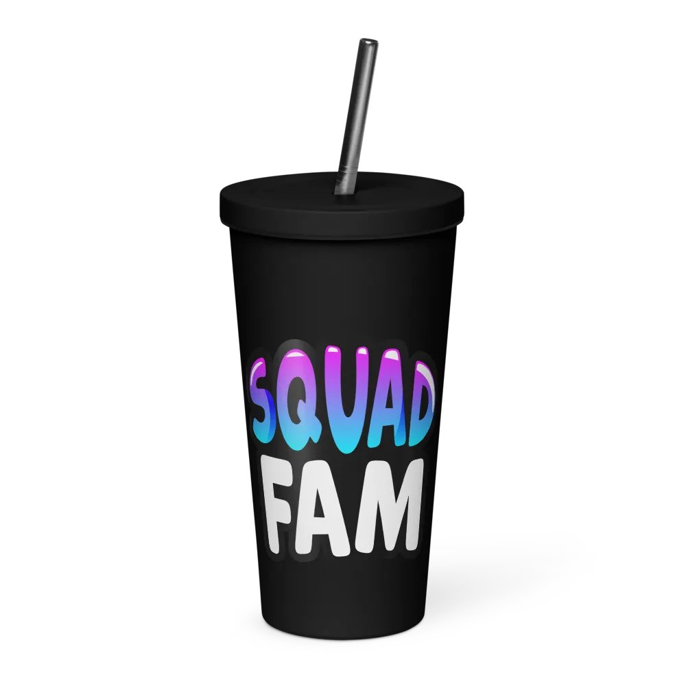 SQUAD FAM INSULATED TUMBLER product image (1)