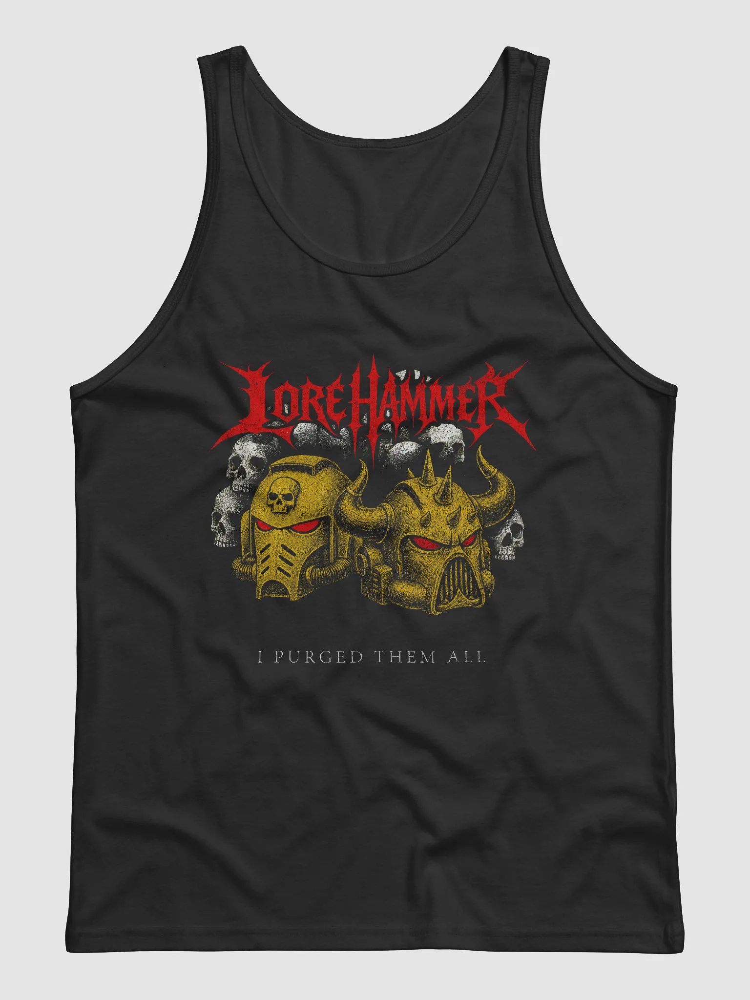 PURGE THE DAEMONS DELUXE MENS GYM TANK product image (1)
