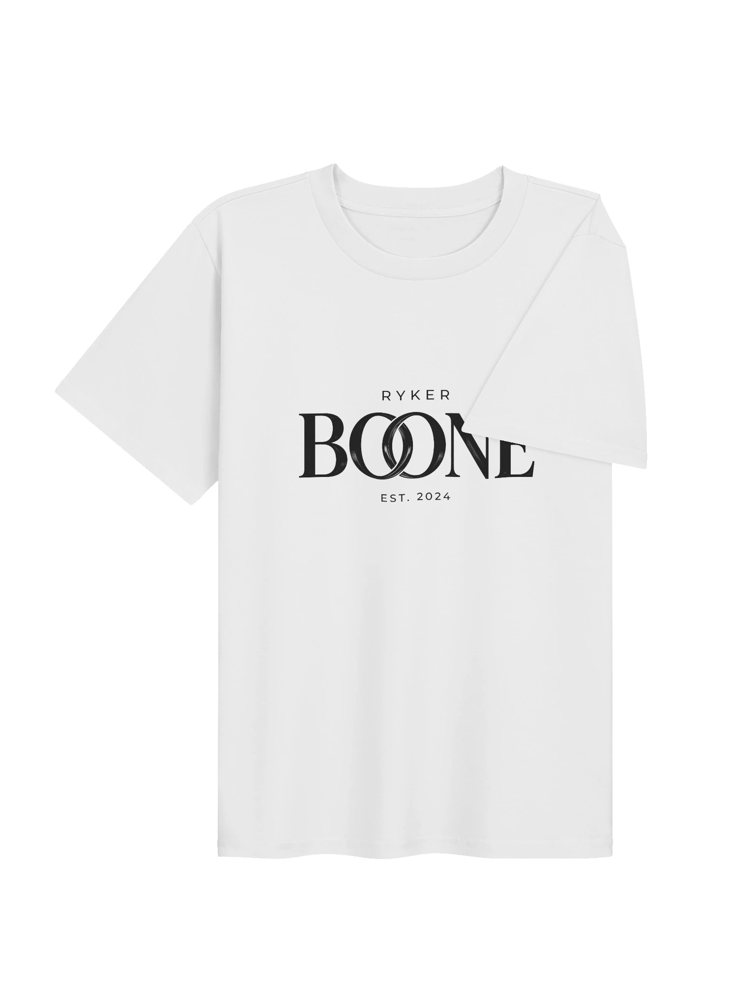 Ryker Boone Women's "Sweet Tea & Blue Jeans" Classic Tee (White/Black Logo) product image (4)