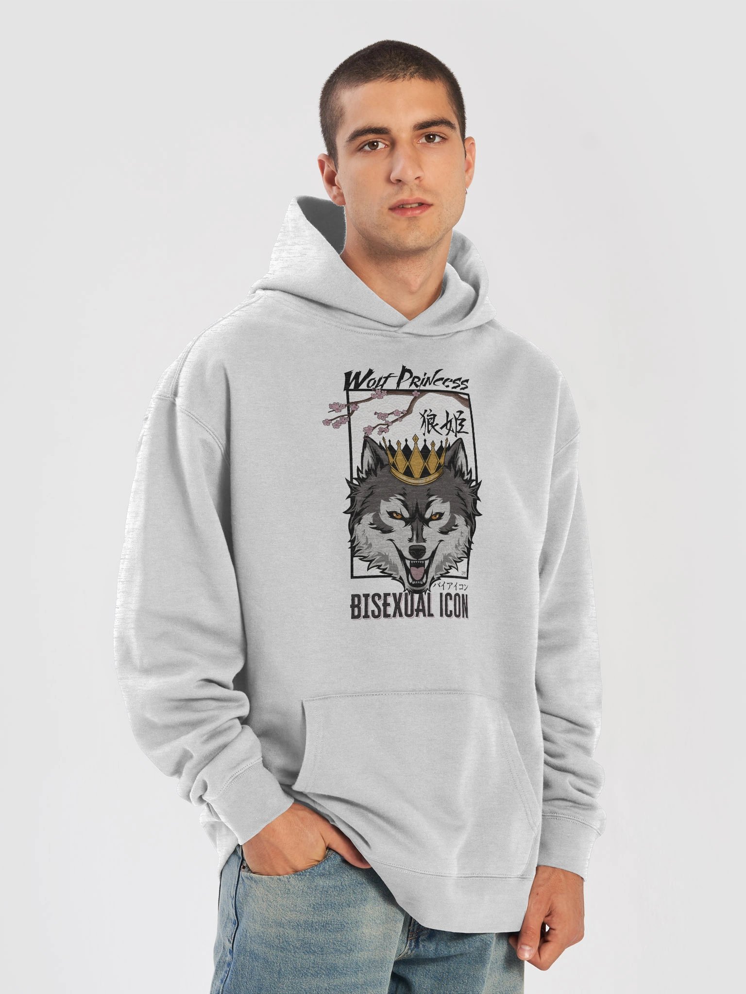 Wolf Princess & Bisexual Icon Hoodie product image (13)