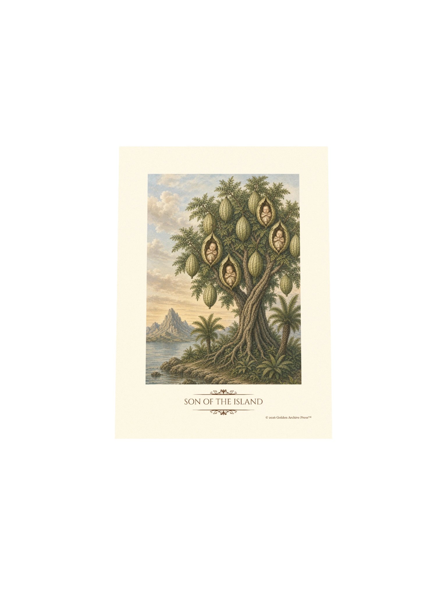 Son of the Island — Naturalist Art Print (Waqwaq) product image (28)