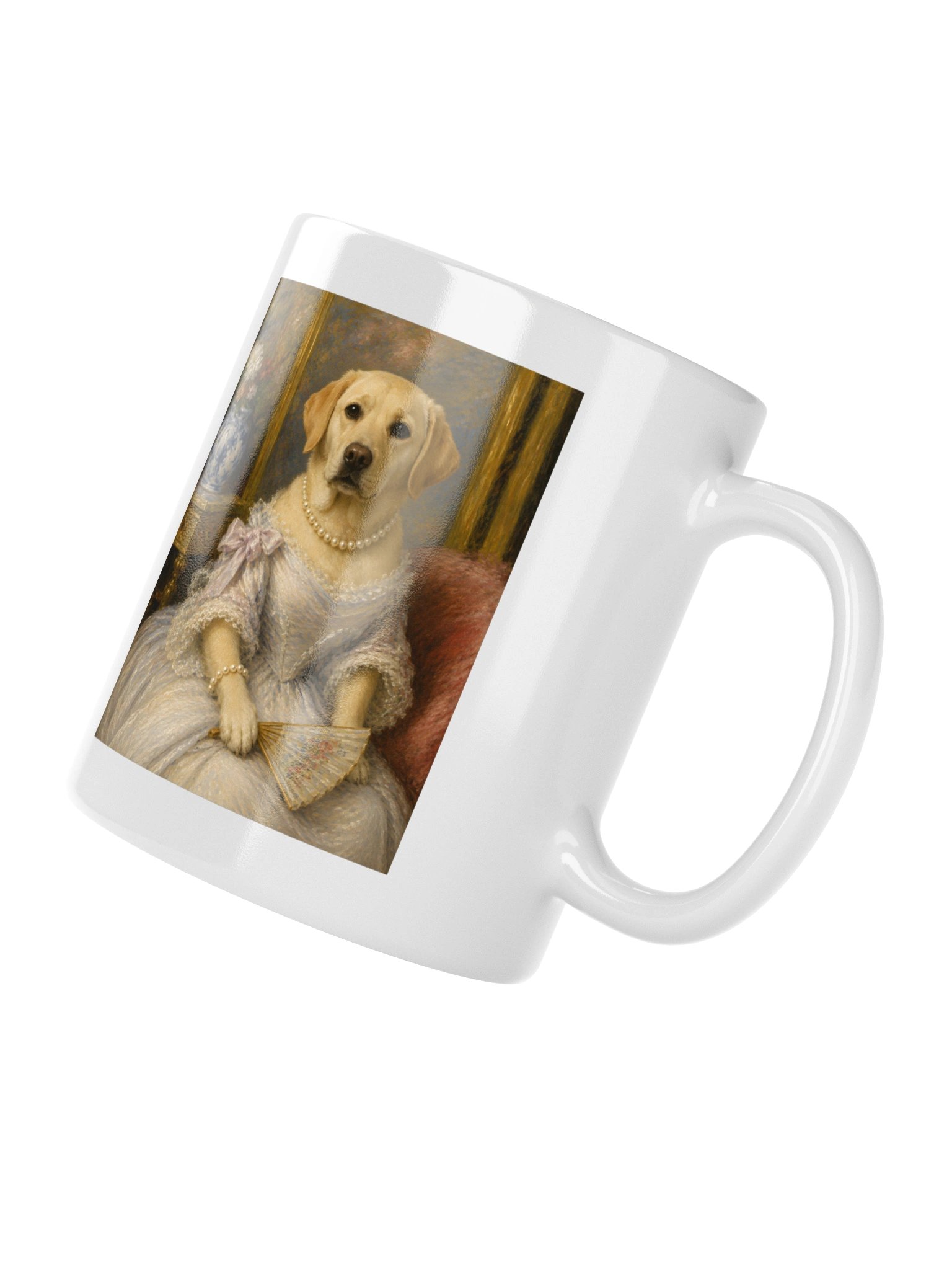 Labrador Retriever Portrait of Irène Cahen d'Anvers Mug product image (4)