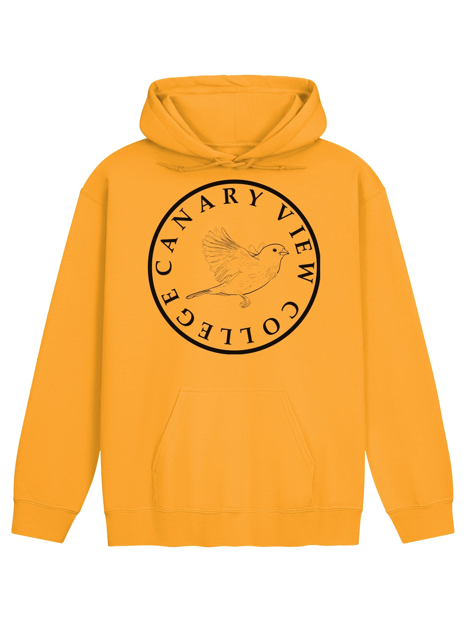 CANARY VIEW COLLEGE — HOODIE (LIGHT) product image (1)