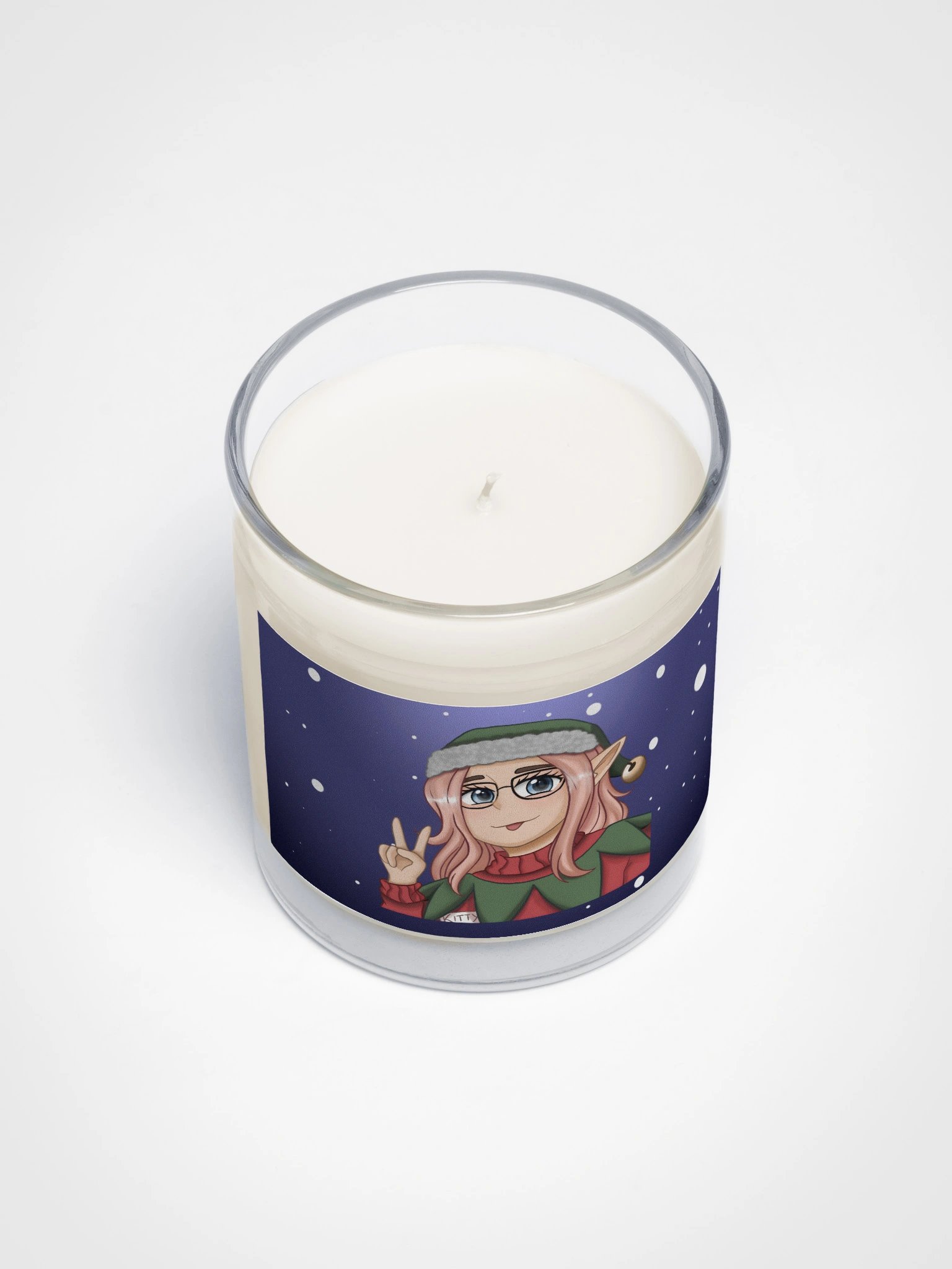 Kitty Christmas Candle product image (3)