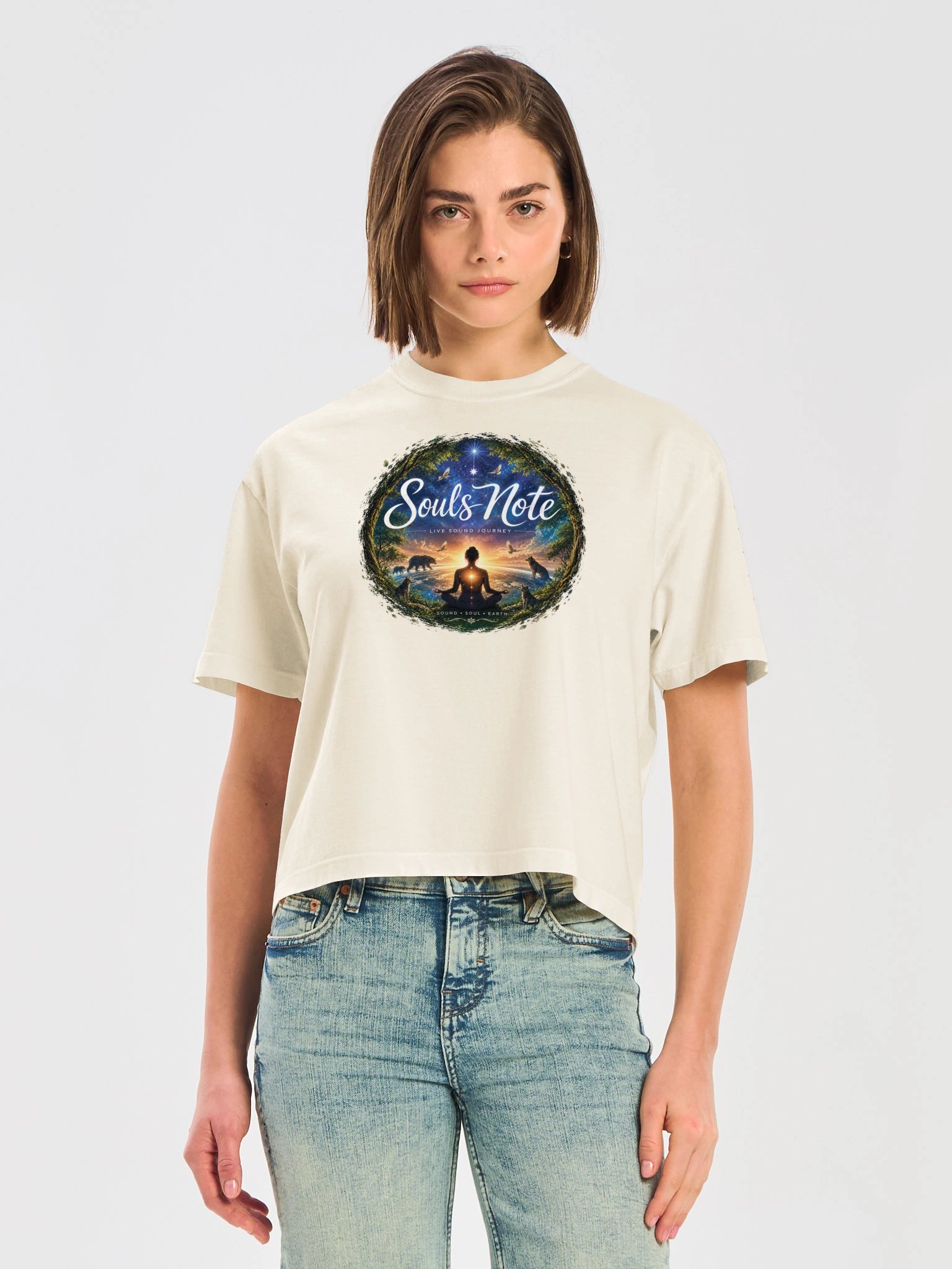 SOULSNOTE - WOMENS BOX TEE product image (3)