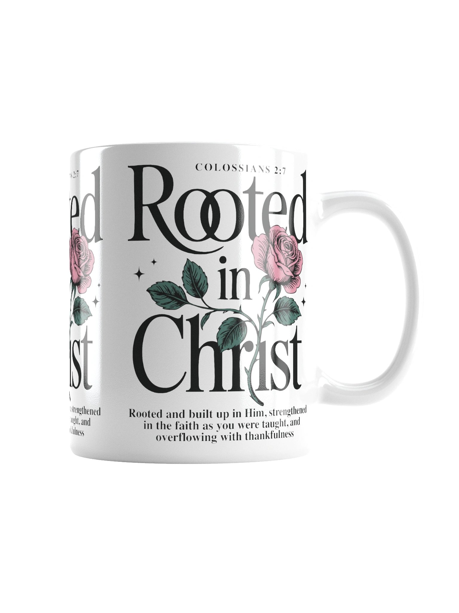 Rooted In Christ Mug product image (6)