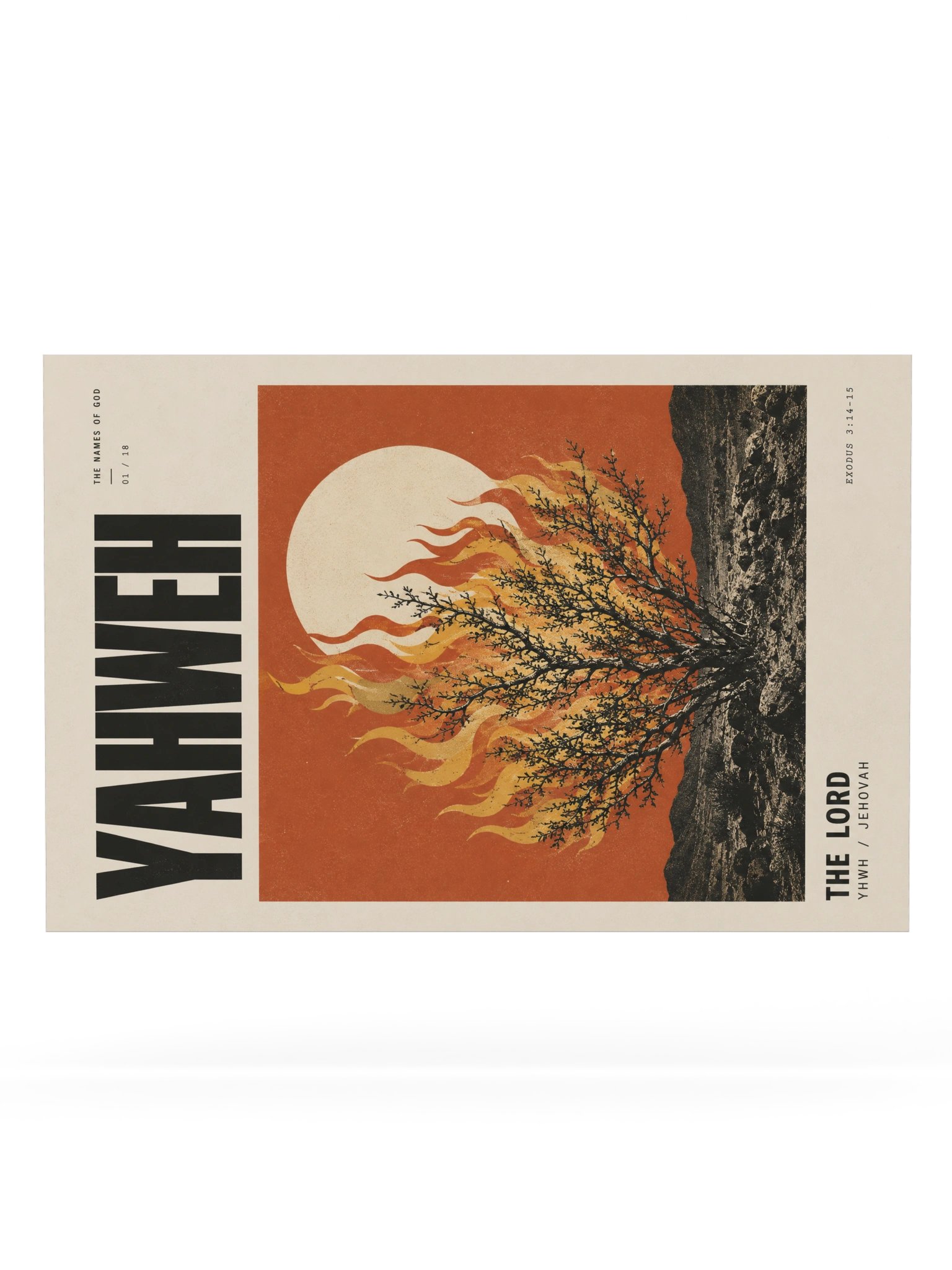 Yahweh | Names of God Art Print product image (6)
