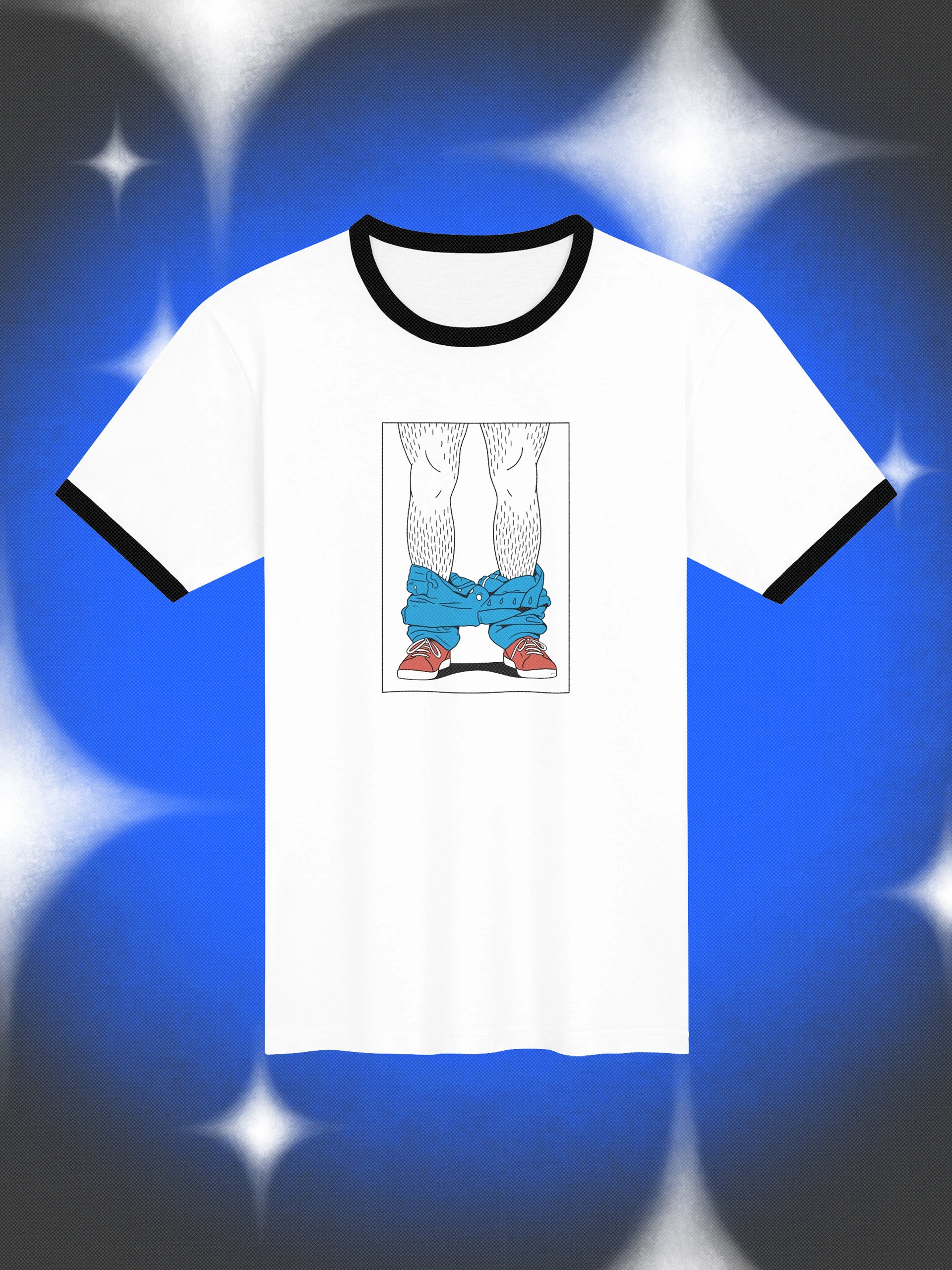 Pants Down Ringer Tee product image (1)