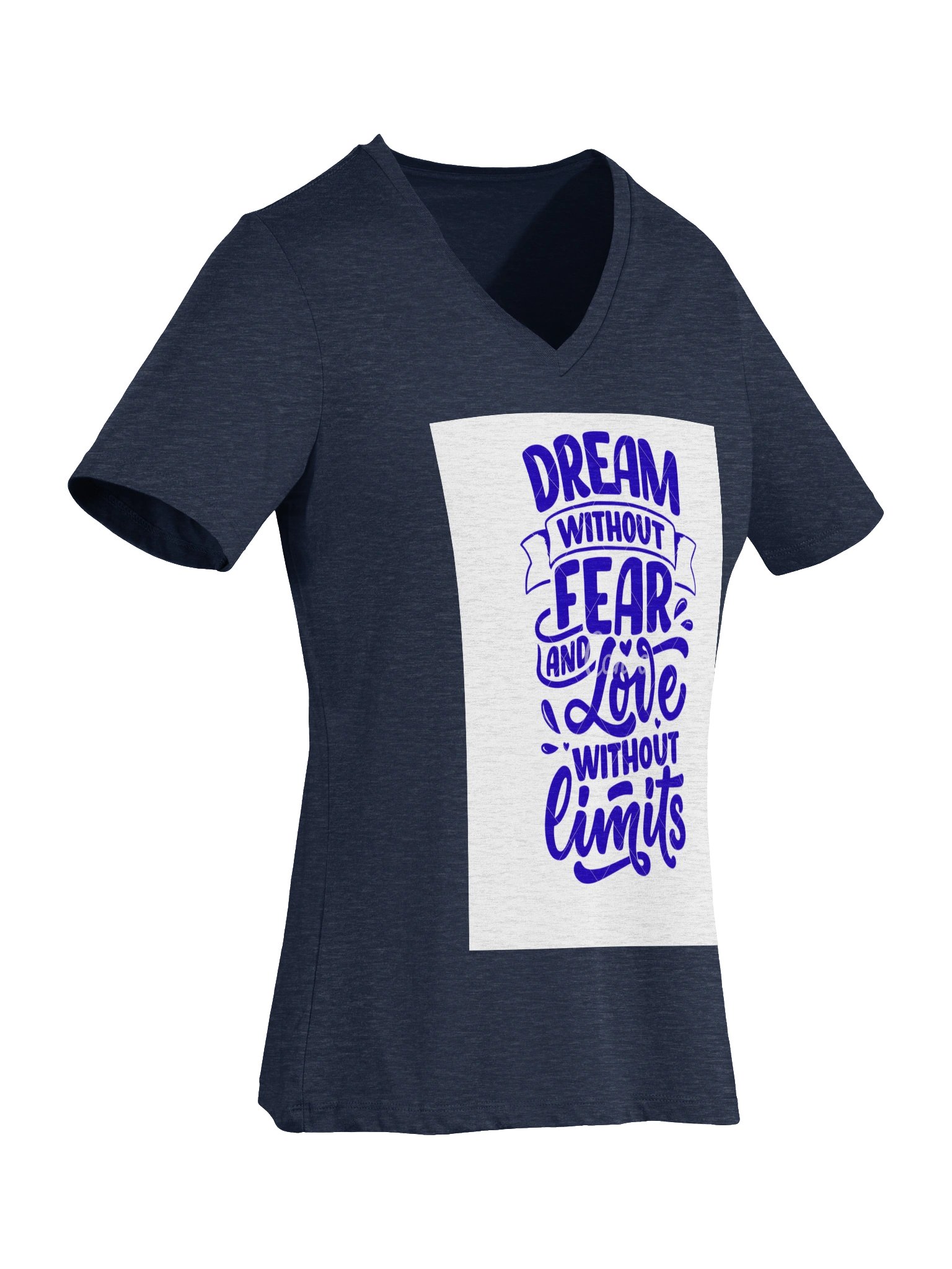 Dream Without Fear V-Neck Tee product image (32)