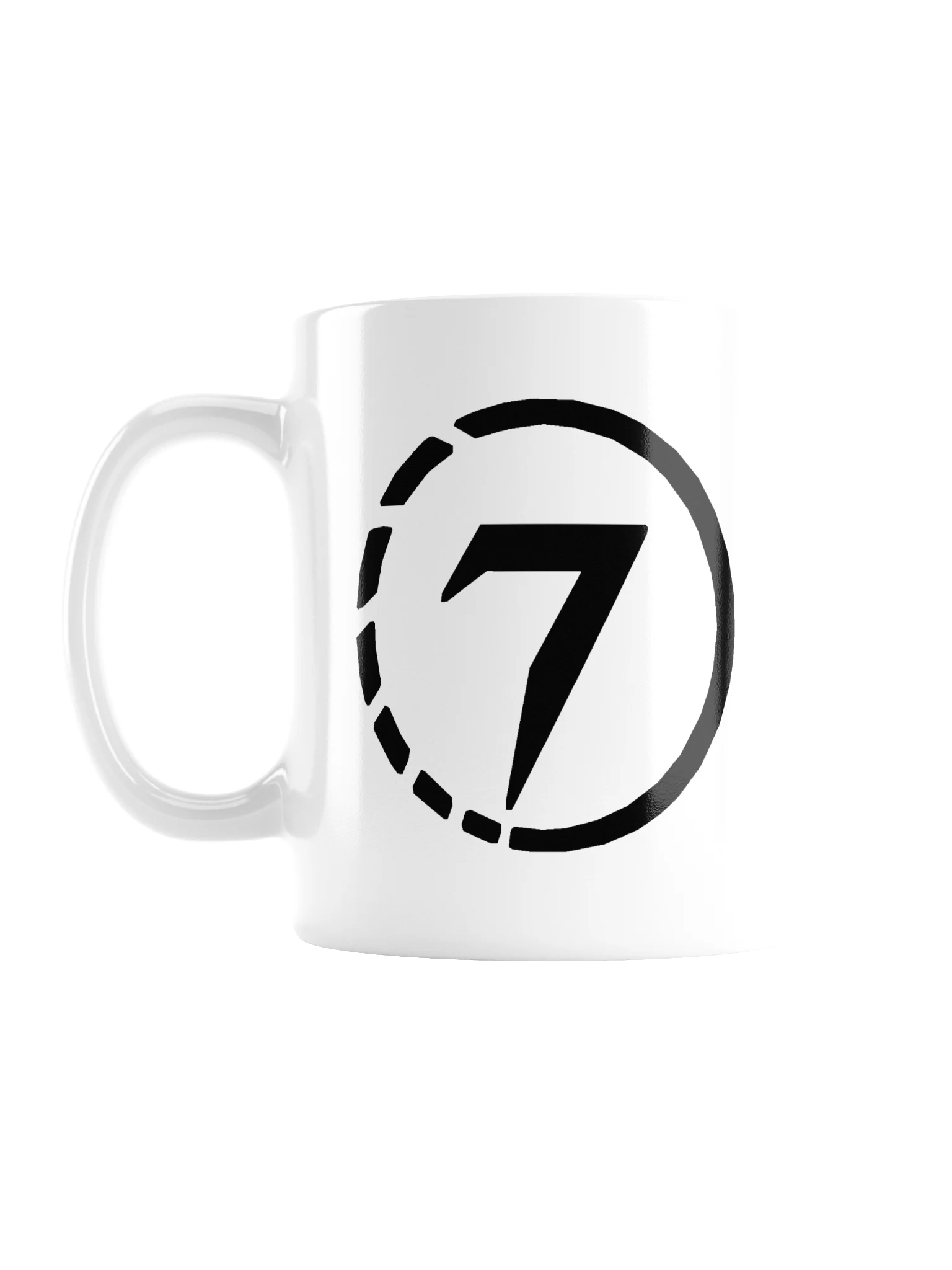 Sevenlogy 7 Mug — White product image (1)