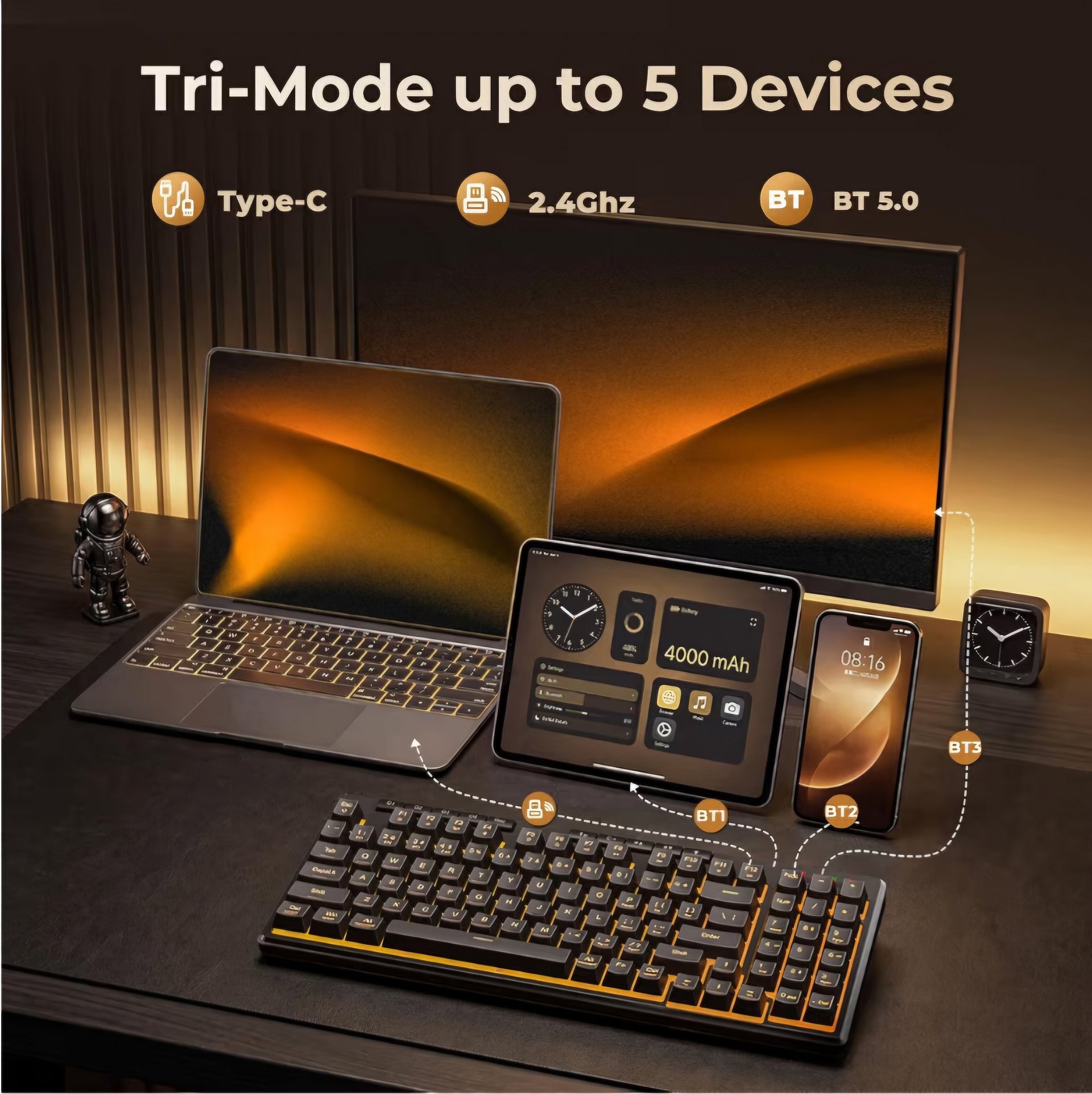 Redragon S156 Wireless Keyboard and Mouse product image (6)