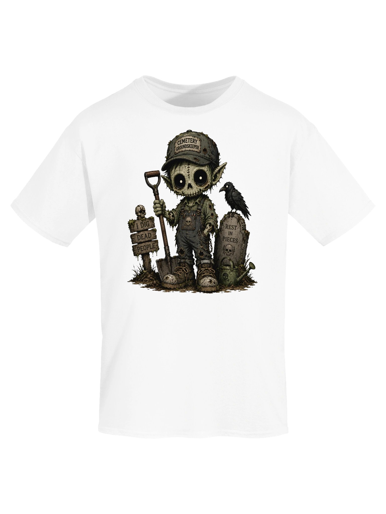 Cemetery Groundskeeper T-Shirt product image (58)
