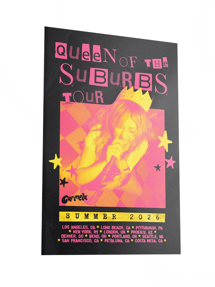 Queen of the Suburbs Tour Poster product image (2)