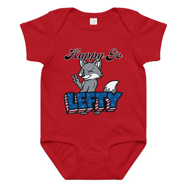 Lefty and 'Rump Baby Onesie product image (1)