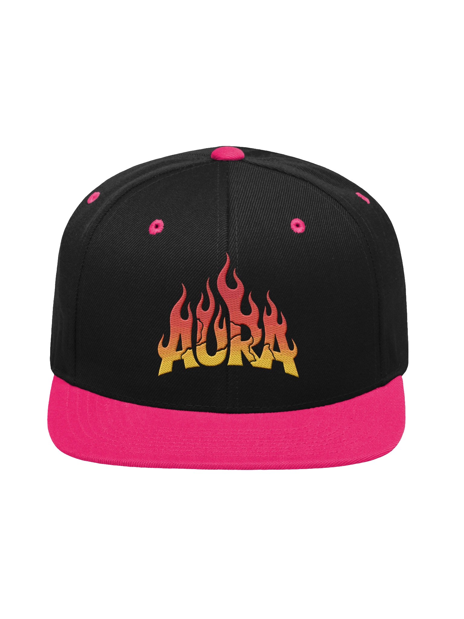 AURA Flame Fusion Snapback Cap product image (1)