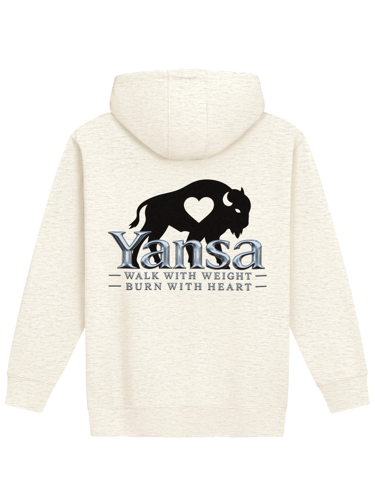 Yansa Totem Hoodie — Back Only product image (2)