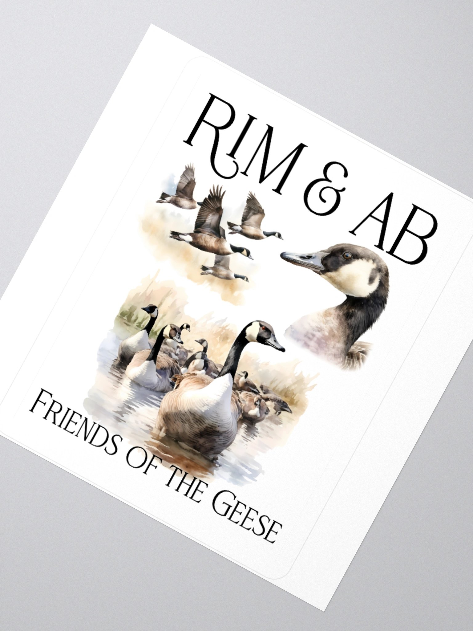 Friends of the Geese Sticker product image (5)