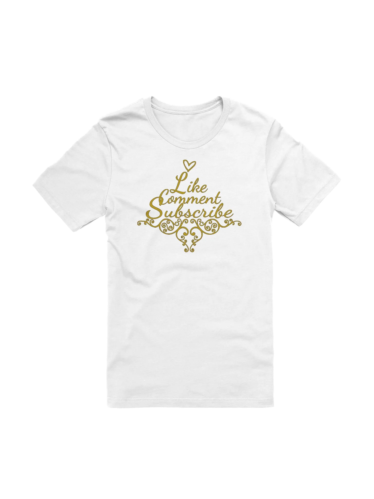 T-shirt - Like Comment Subscribe product image (3)