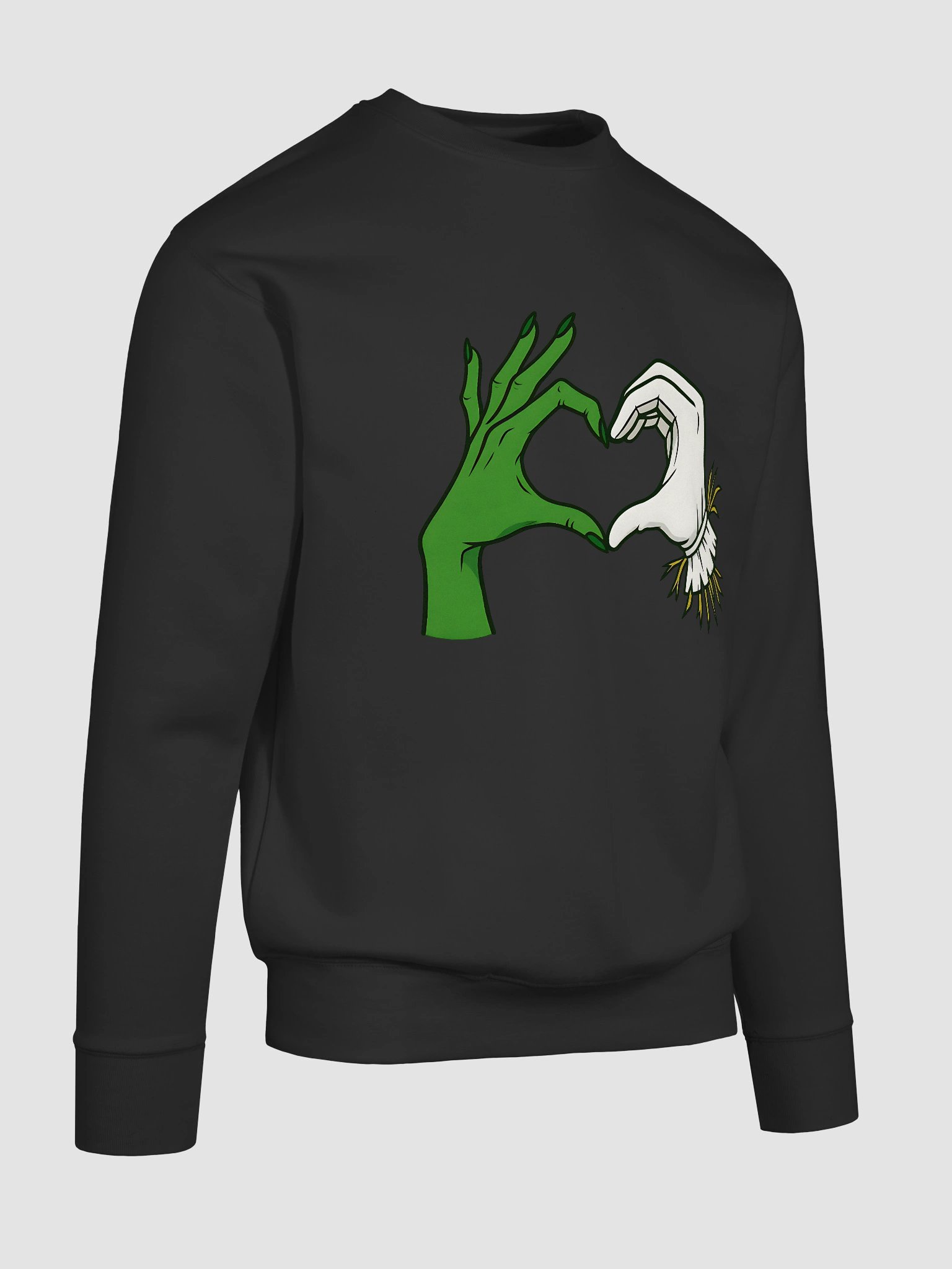Wicked Love Sweatshirt – Elphaba x Fiyero Design – Broadway Romance Apparel product image (7)