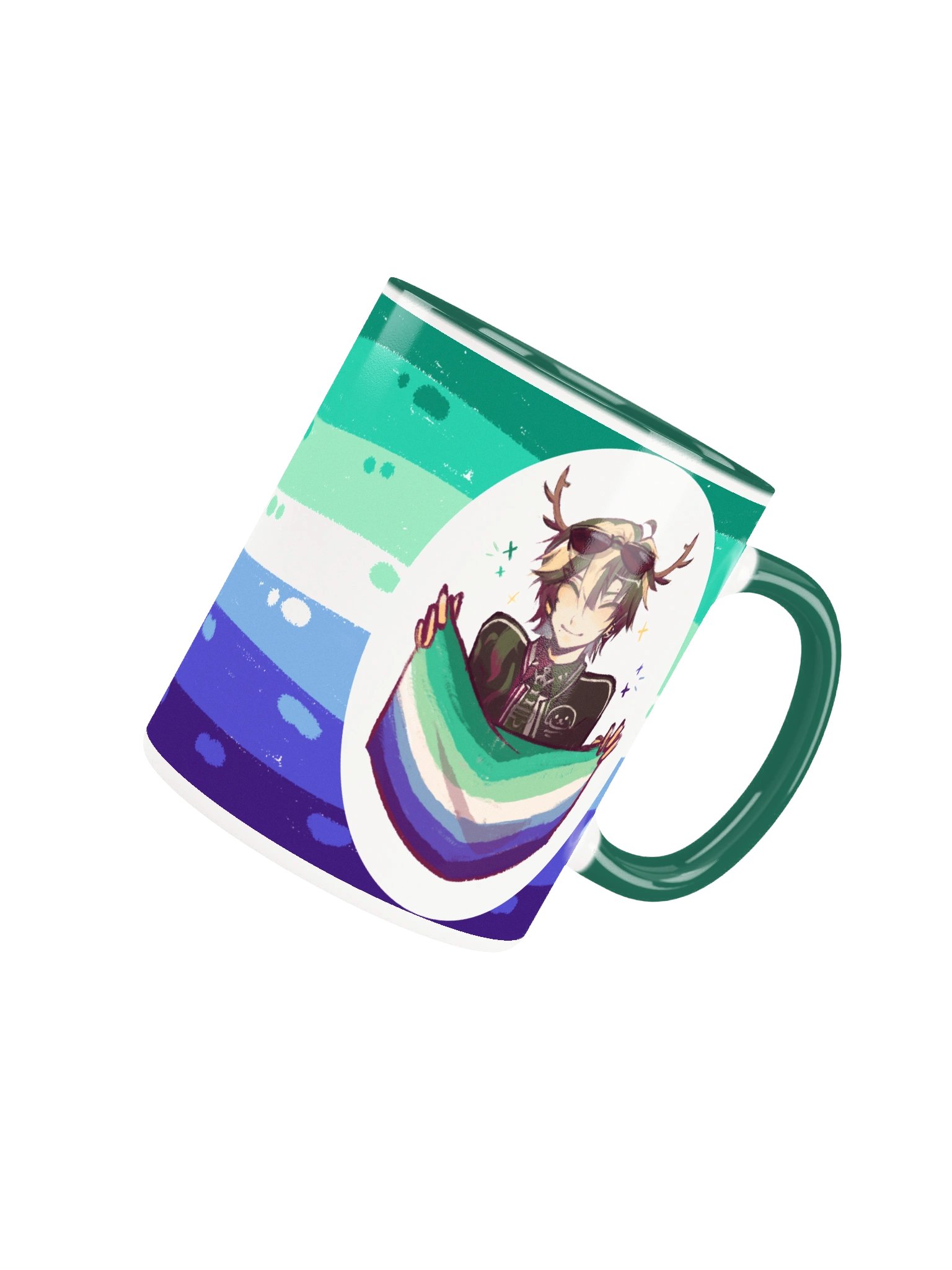 Leafy Monstera MLM Flag Pride Mug product image (4)