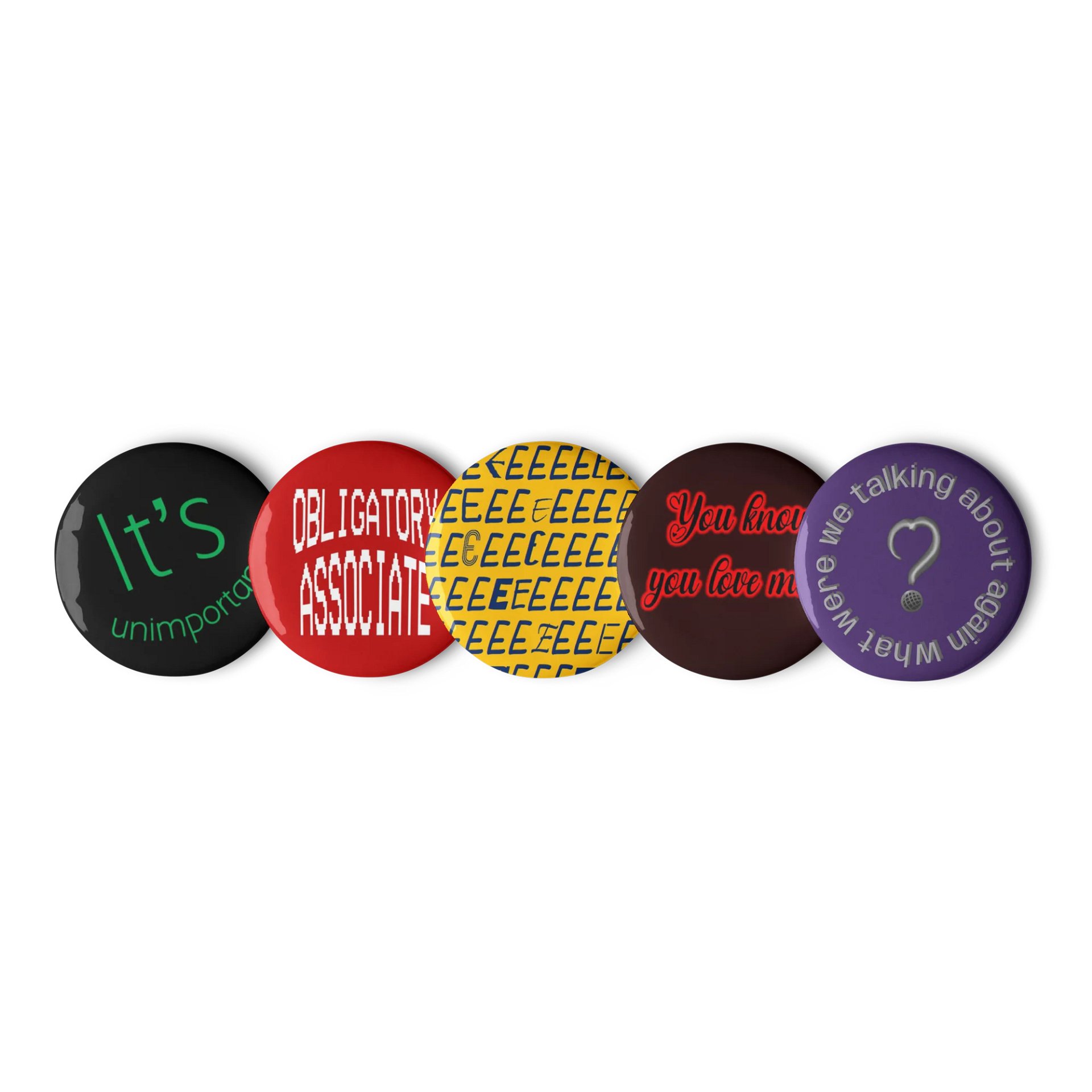 WILLOWISP Button Pins (Quote Collection) product image (1)
