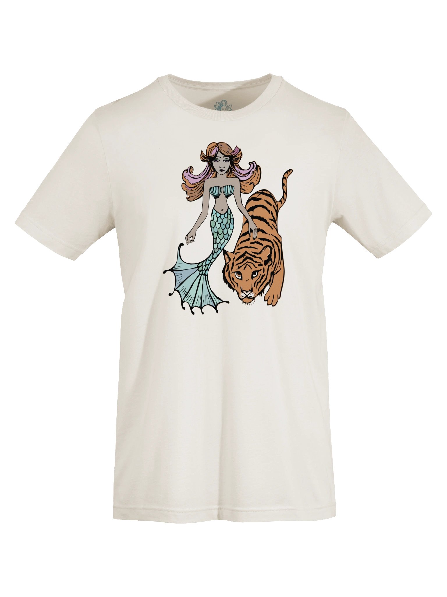 Unisex Mermaid Tiger T-shirt product image (5)