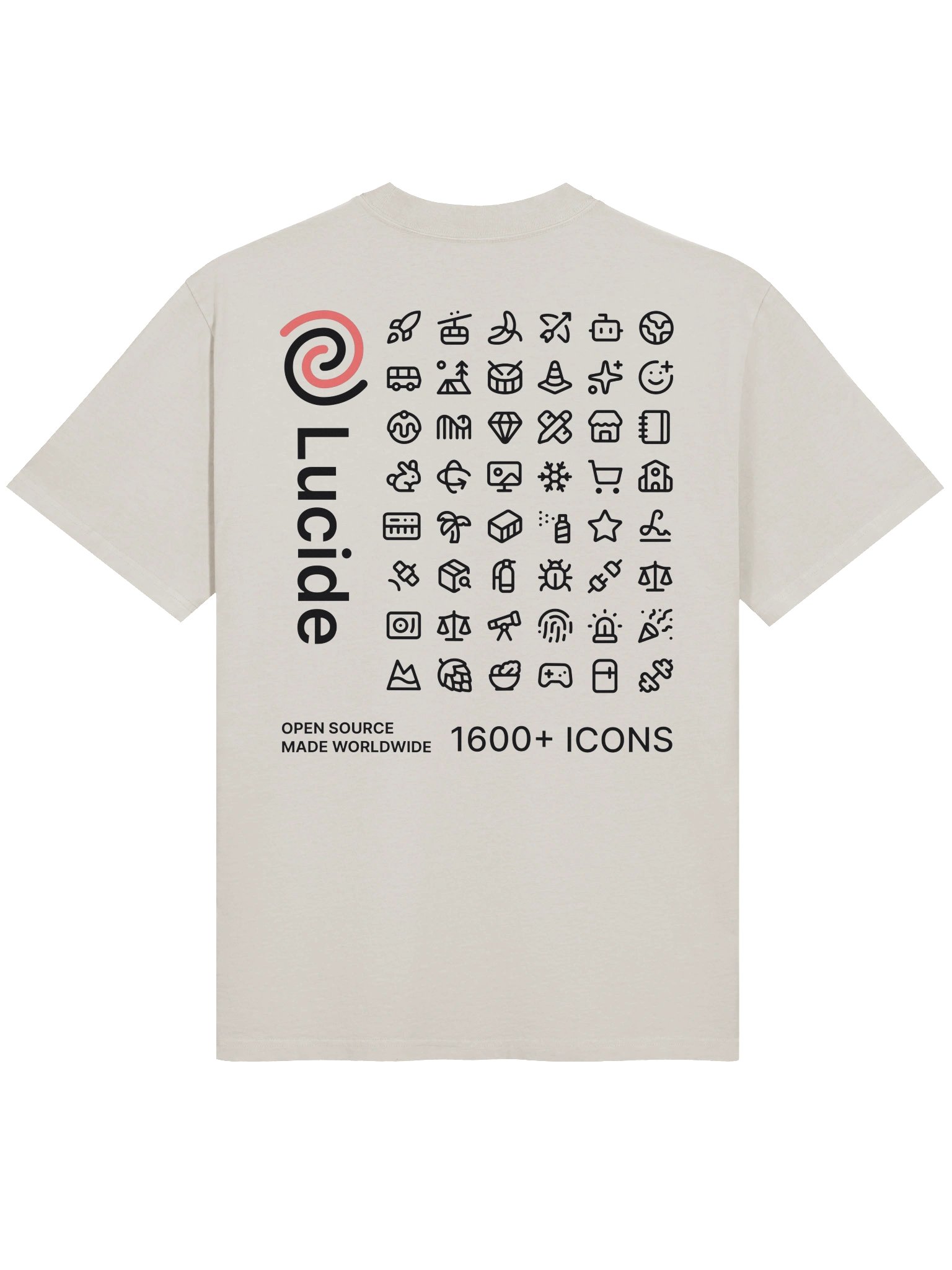 The Glyph Grid Tee Oversized product image (2)