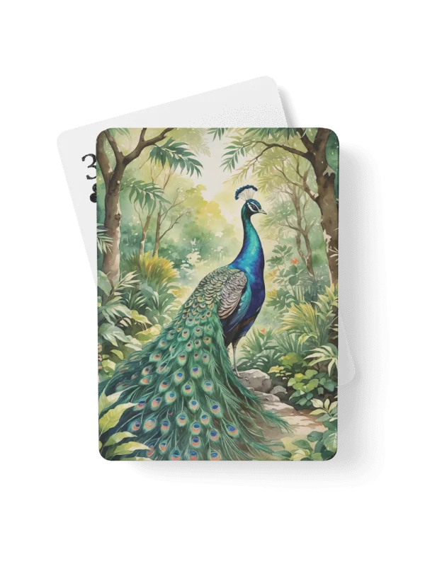 Peacock Poker Playing Cards product image (1)